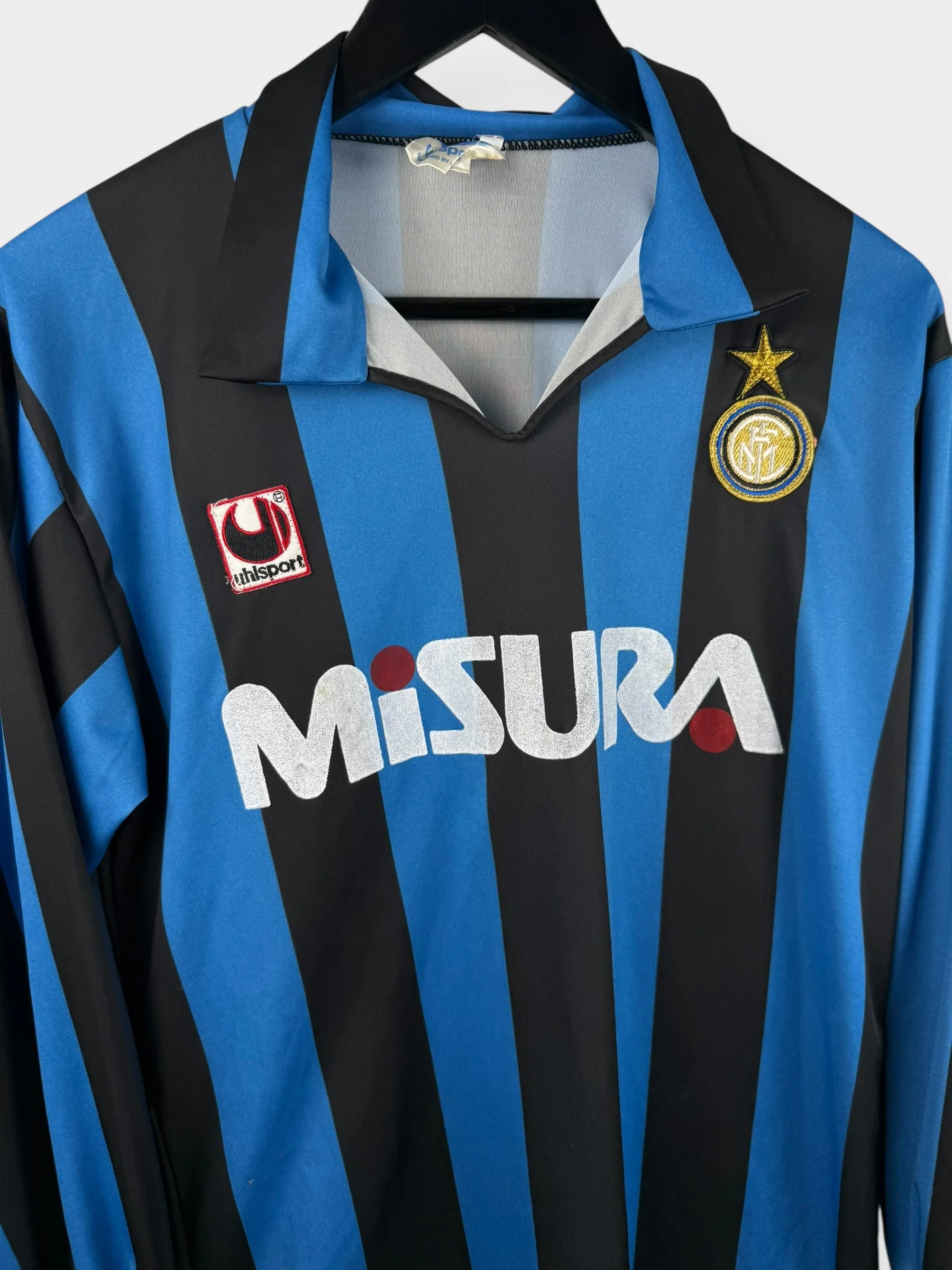 1989-90 INTER MILAN HOME SHIRT LS M - Image 3