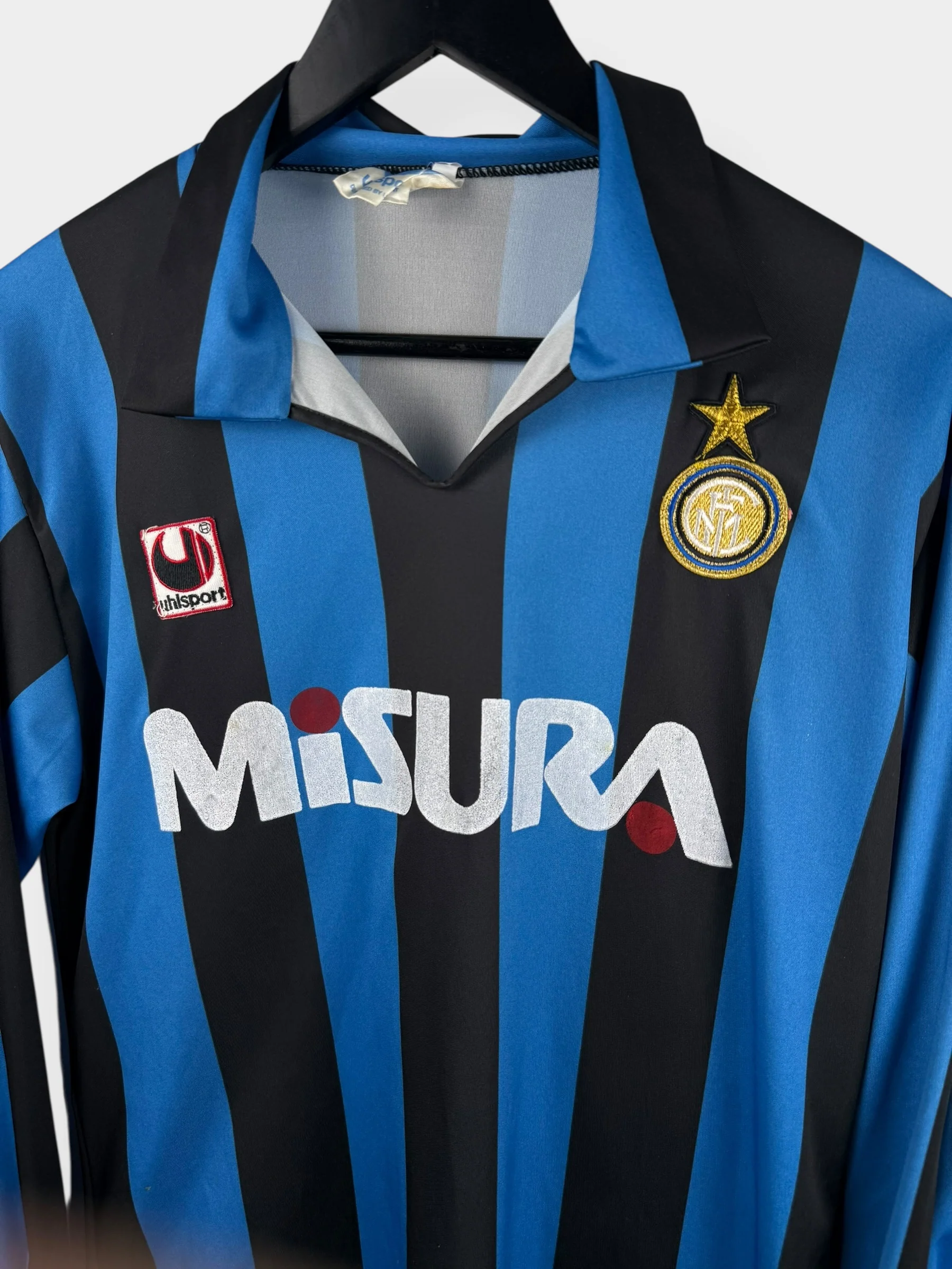 1989-90 INTER MILAN HOME SHIRT LS M - Image 4