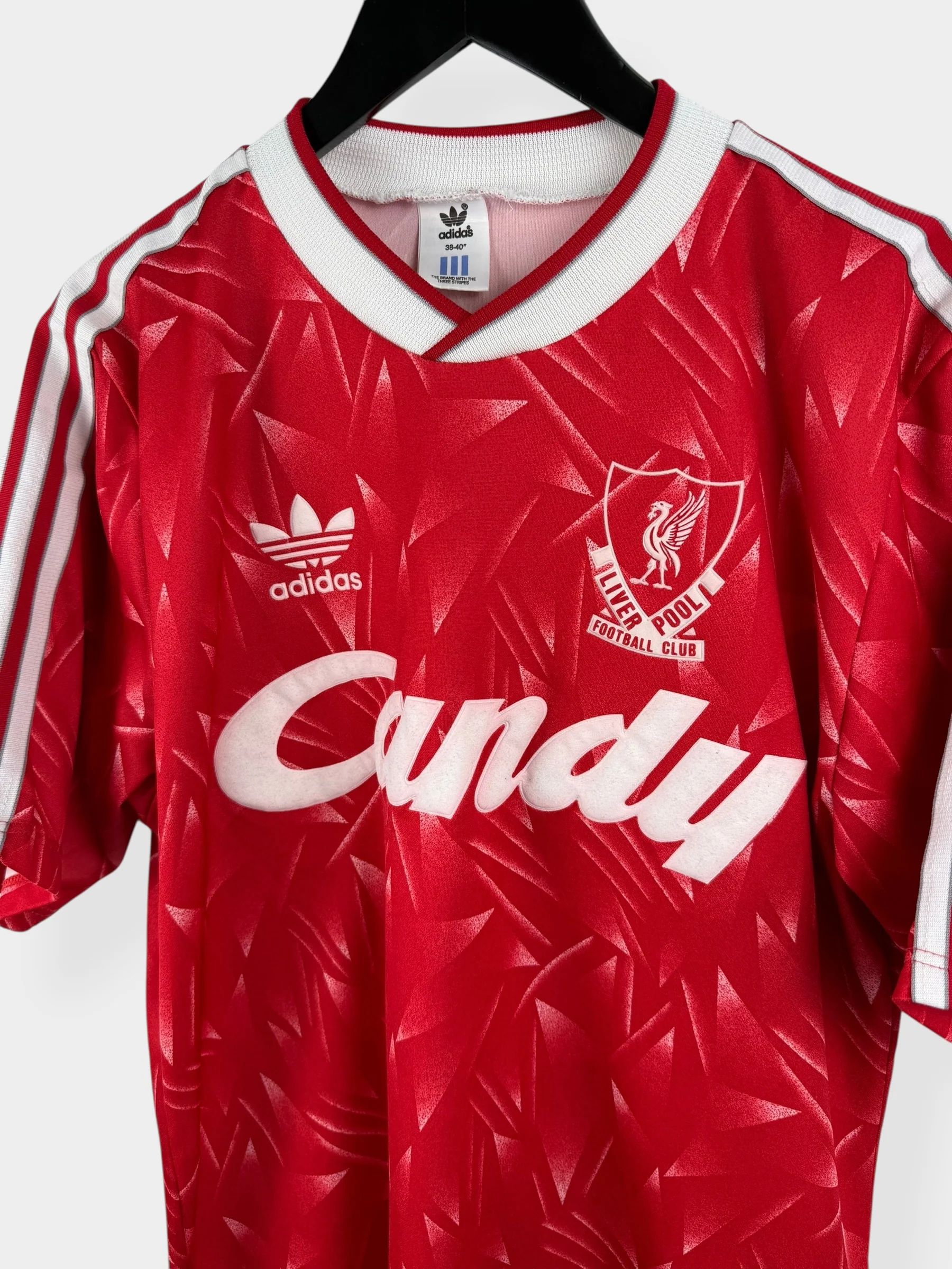 1989-91 LIVERPOOL HOME SHIRT M - Image 4