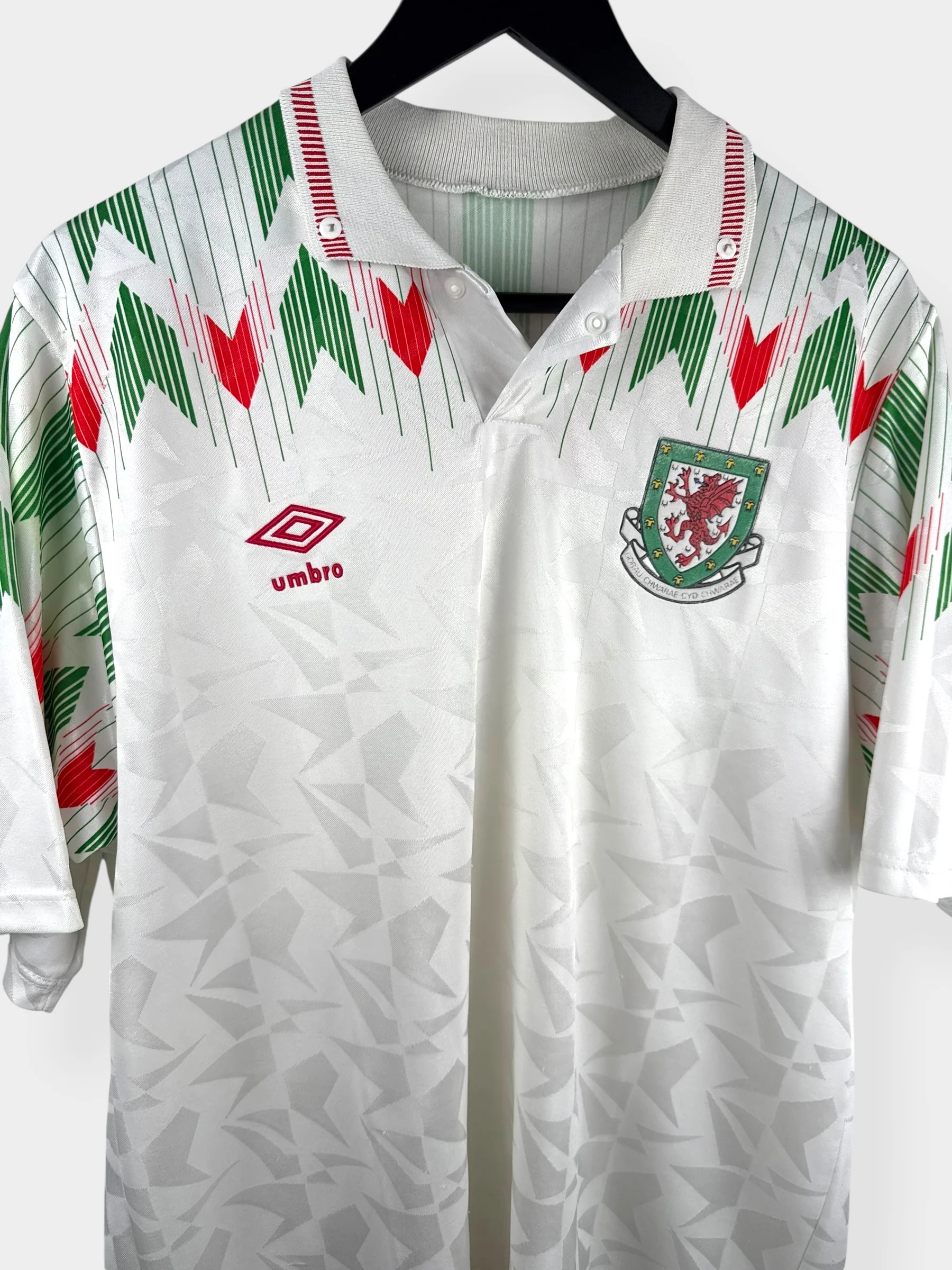 1990-92 WALES AWAY SHIRT XL - Image 3