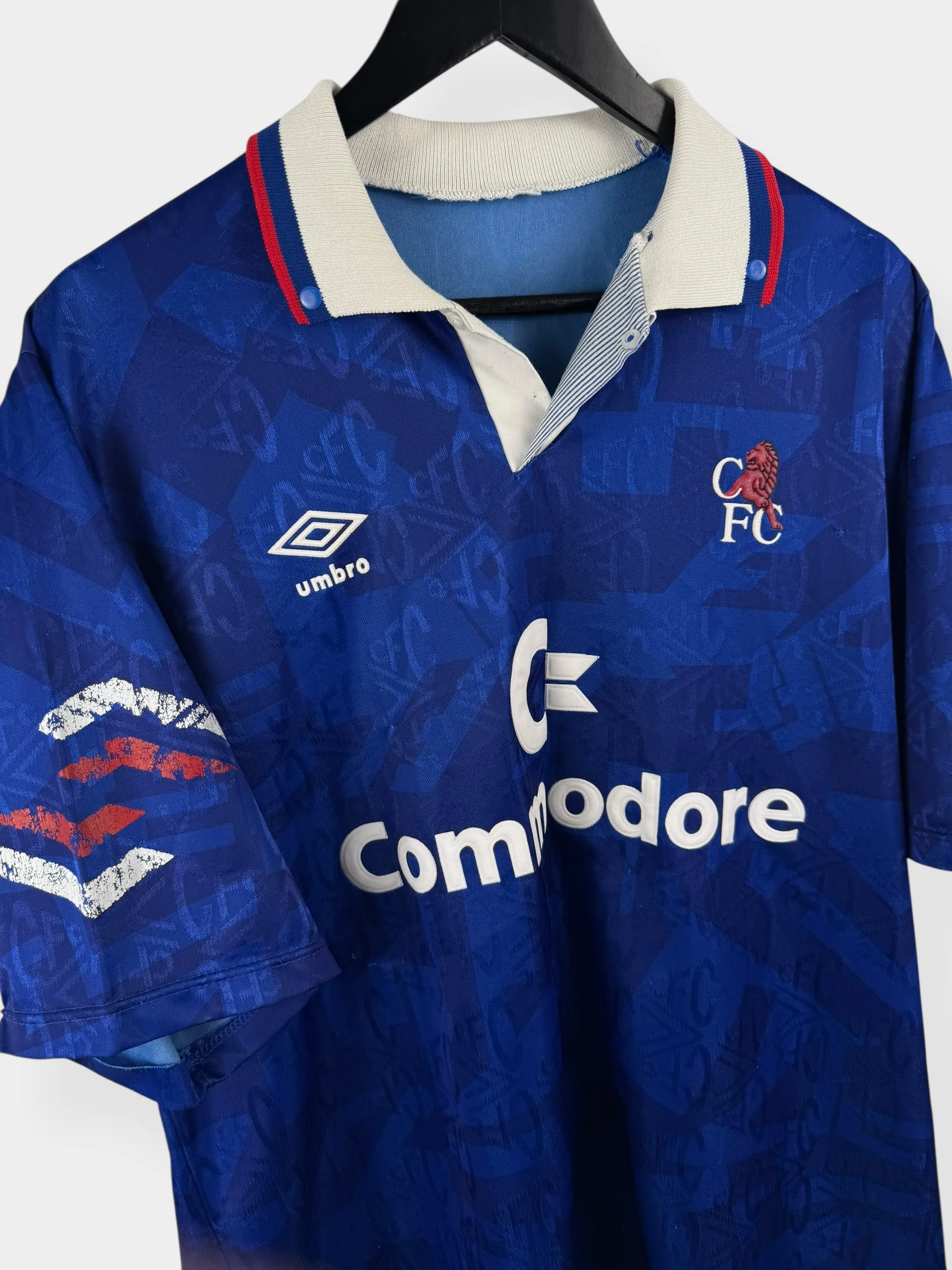 1991-93 CHELSEA HOME SHIRT L - Image 3