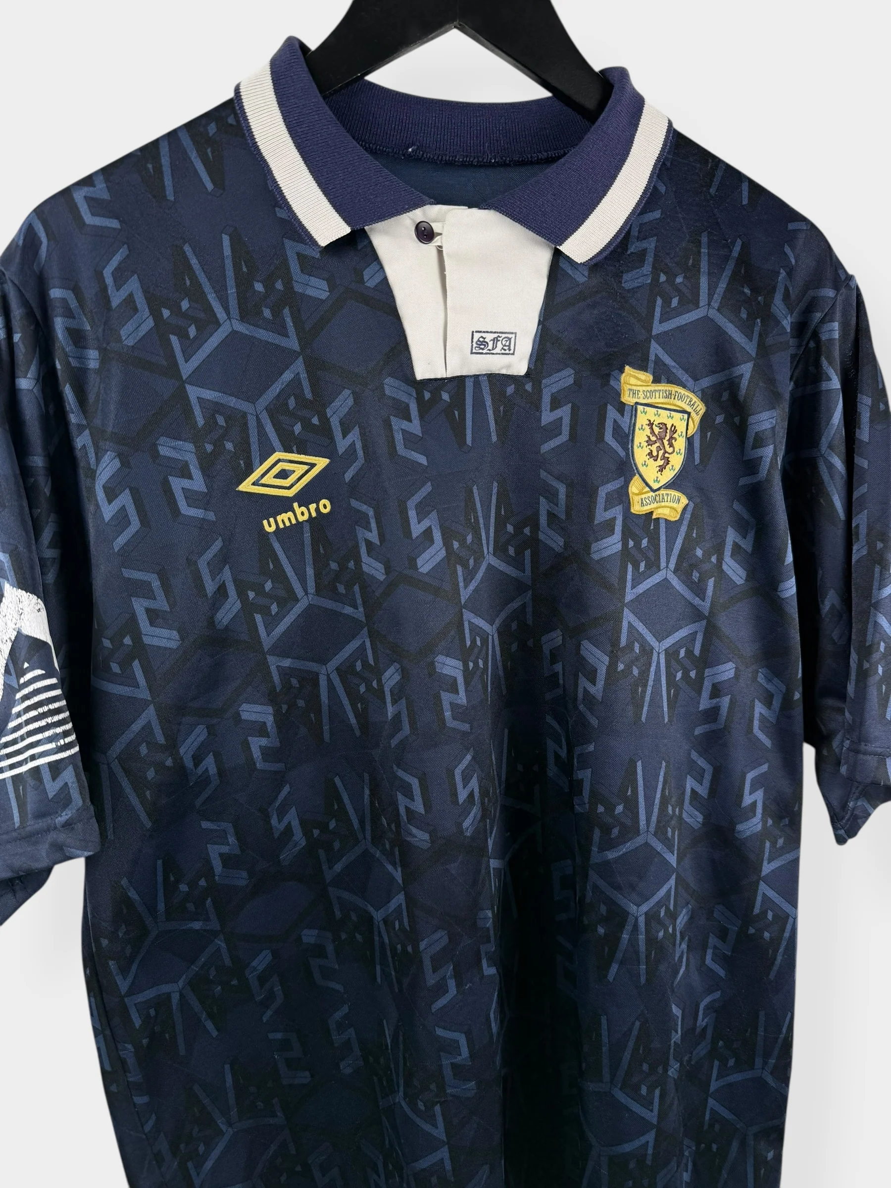 1991-94 SCOTLAND HOME SHIRT L - Image 3
