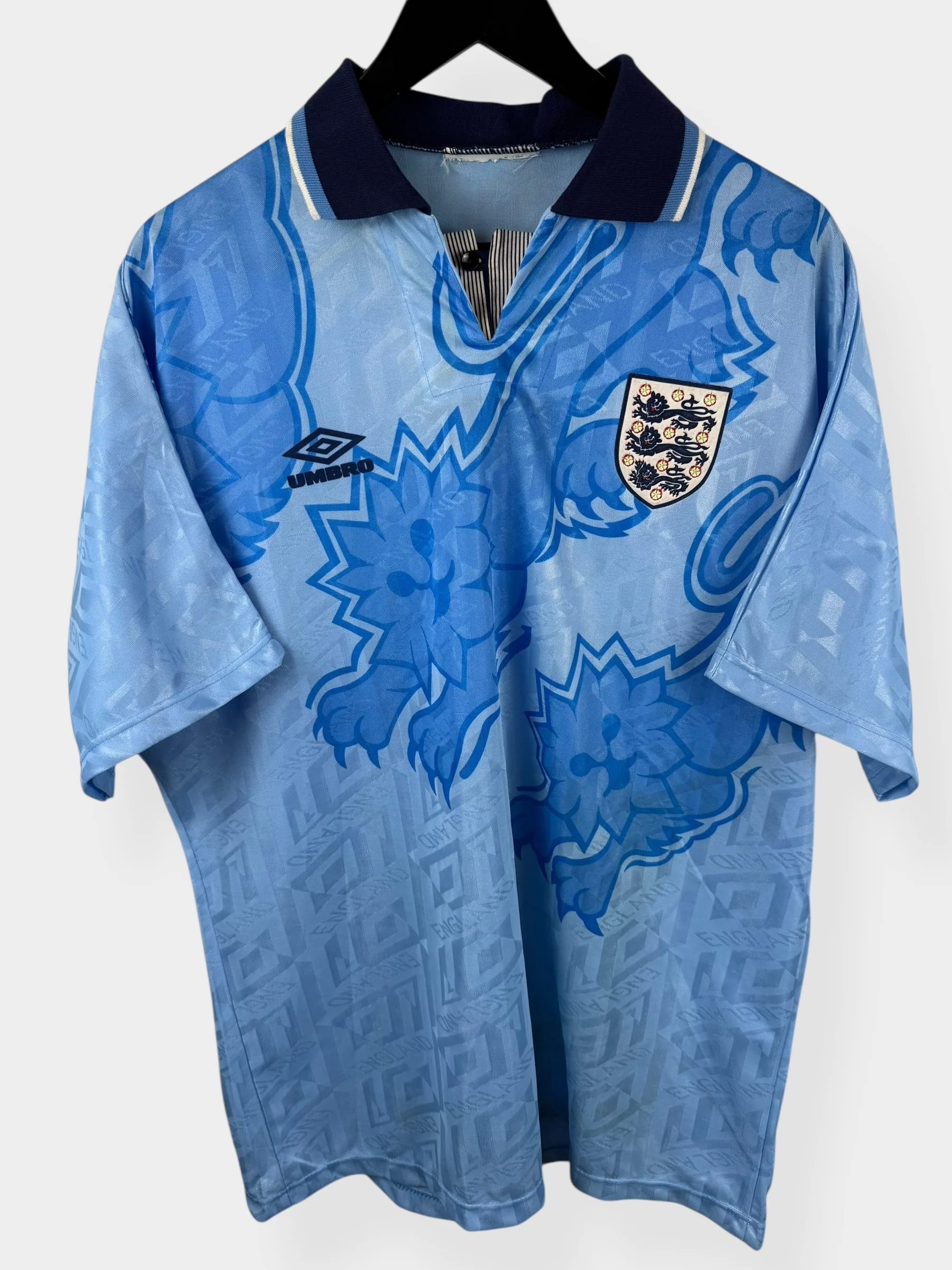 1992-93 ENGLAND THIRD SHIRT XL
