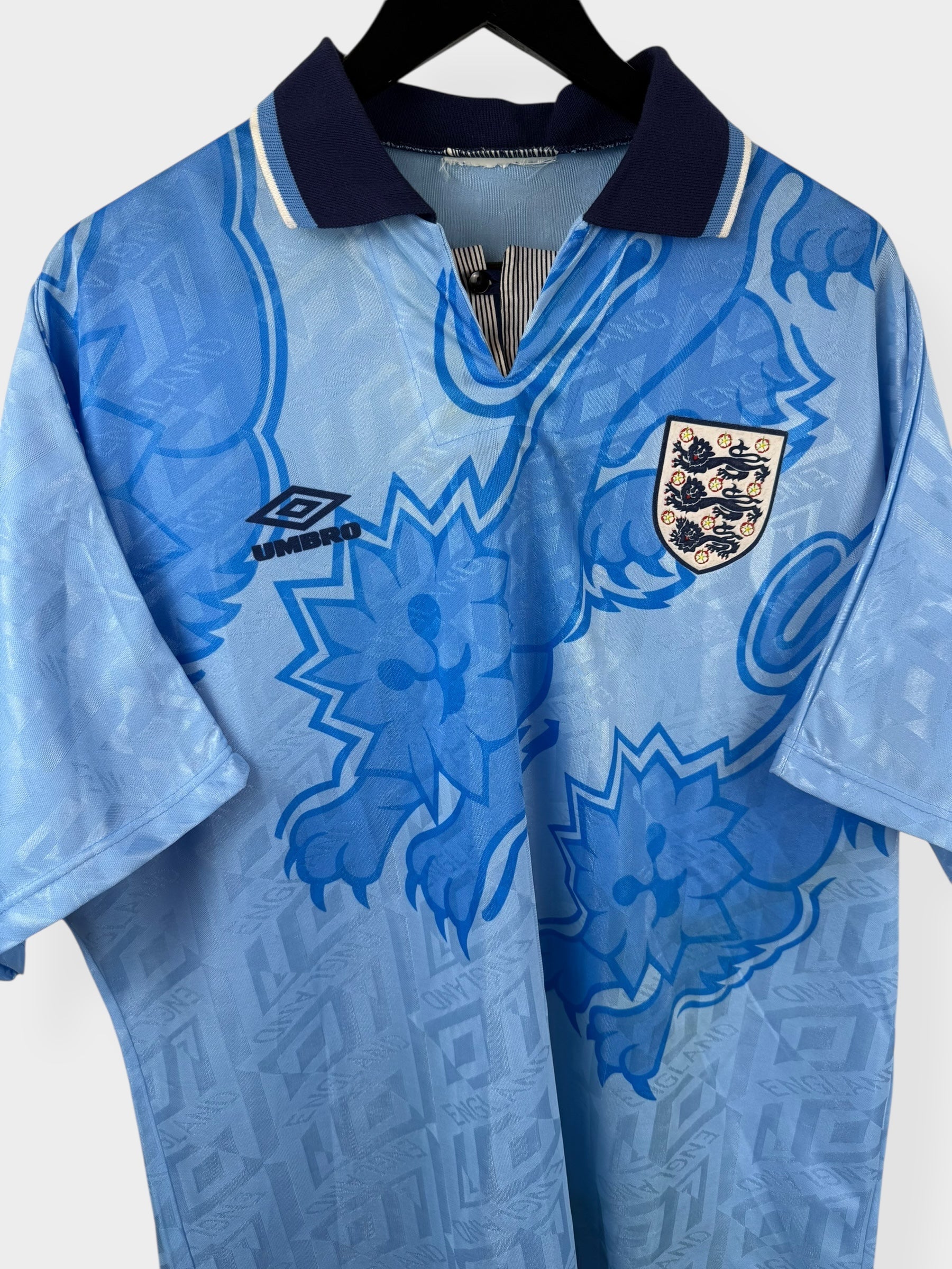 1992-93 ENGLAND THIRD SHIRT XL - Image 3