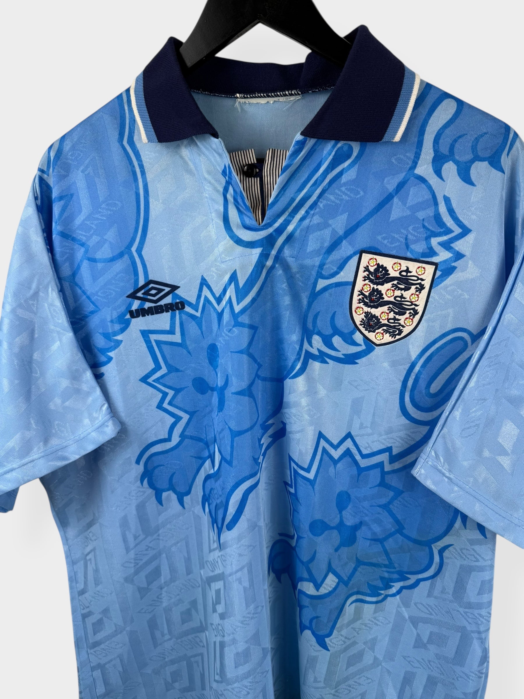 1992-93 ENGLAND THIRD SHIRT XL - Image 4