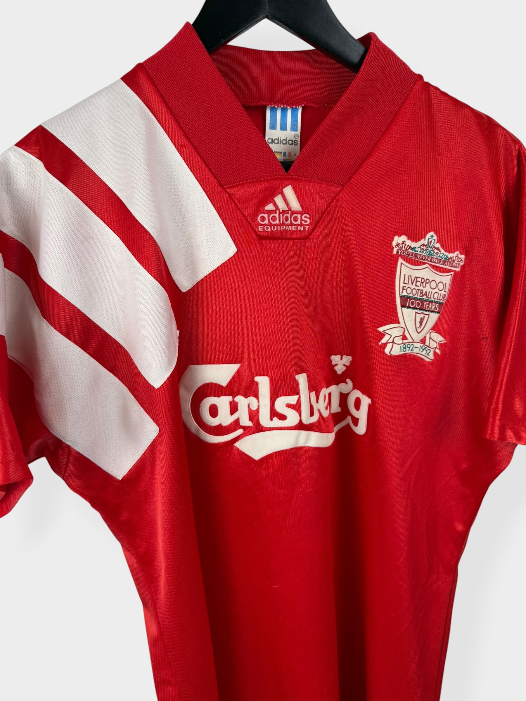 1992-93 LIVERPOOL HOME SHIRT M - Image 3