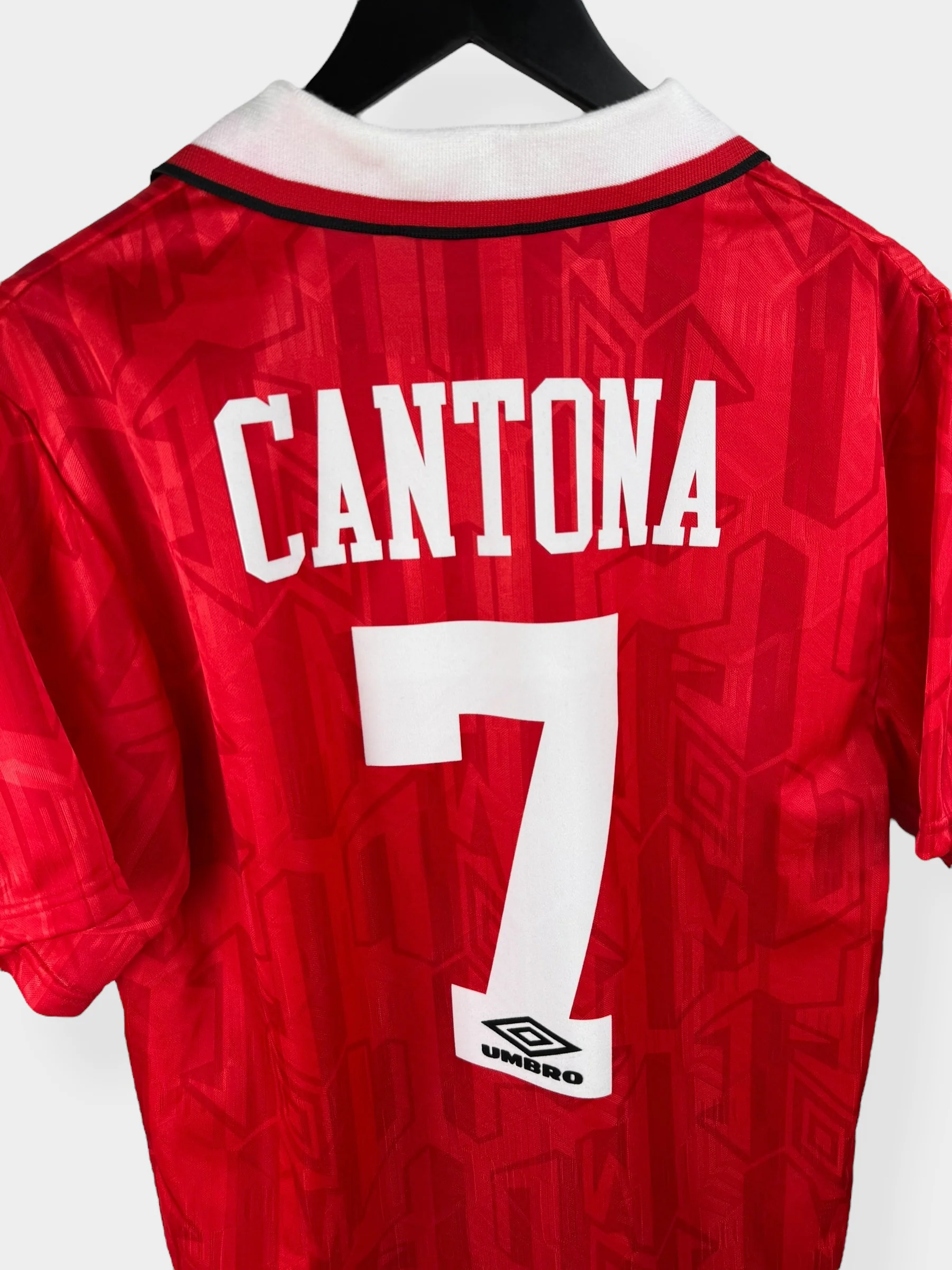 1992-94 MANCHESTER UNITED HOME SHIRT CANTONA #7 M - Image 3