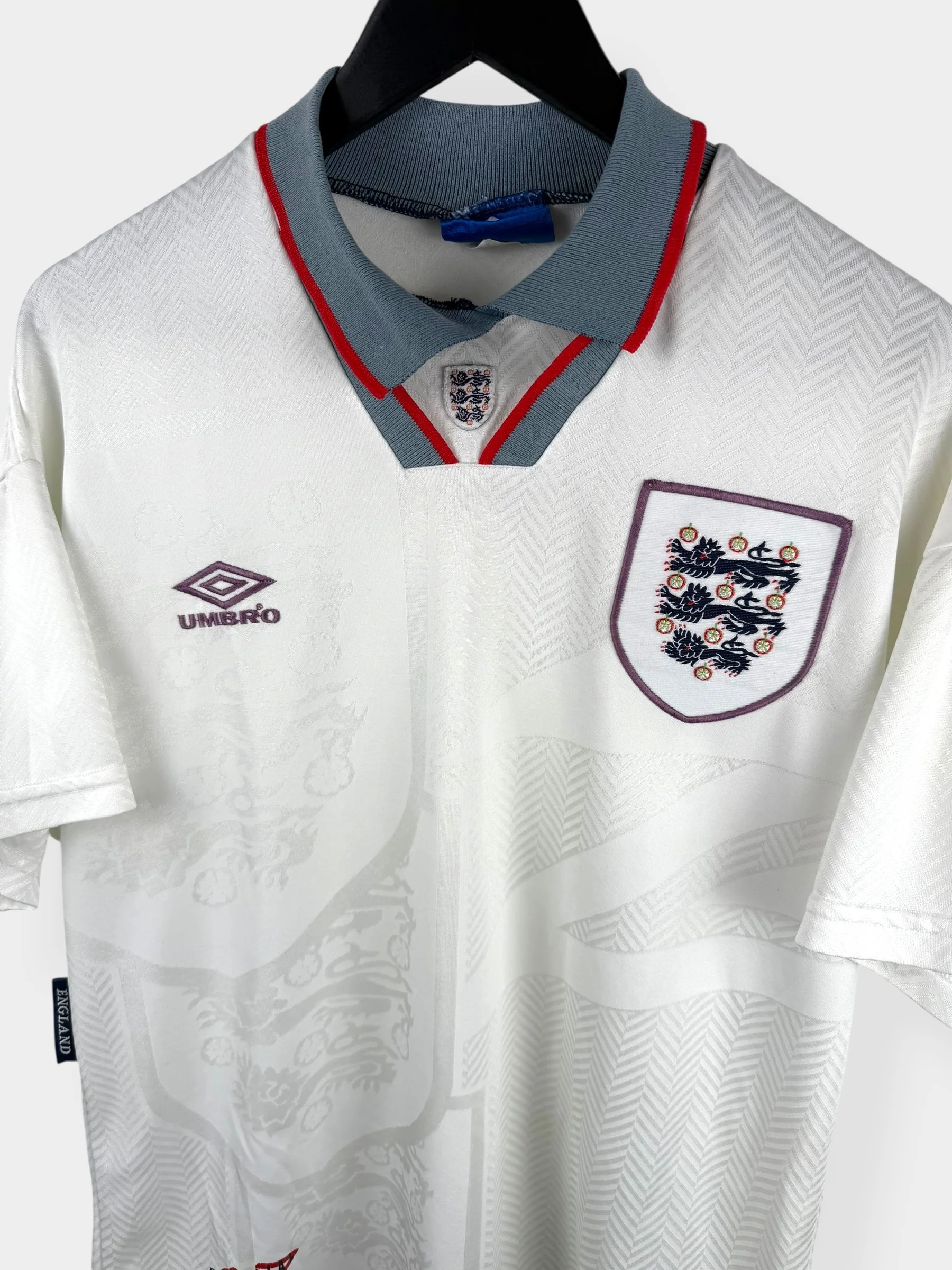 1993-94 ENGLAND HOME SHIRT M - Image 4