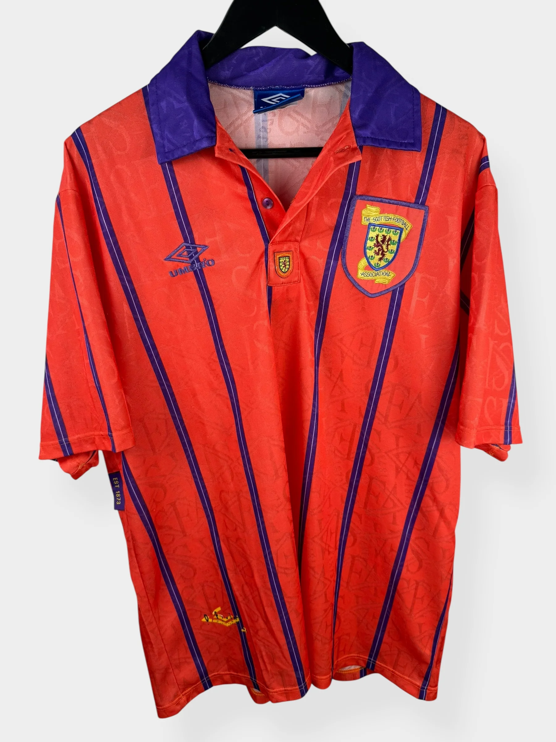 1993-95 SCOTLAND AWAY SHIRT XL