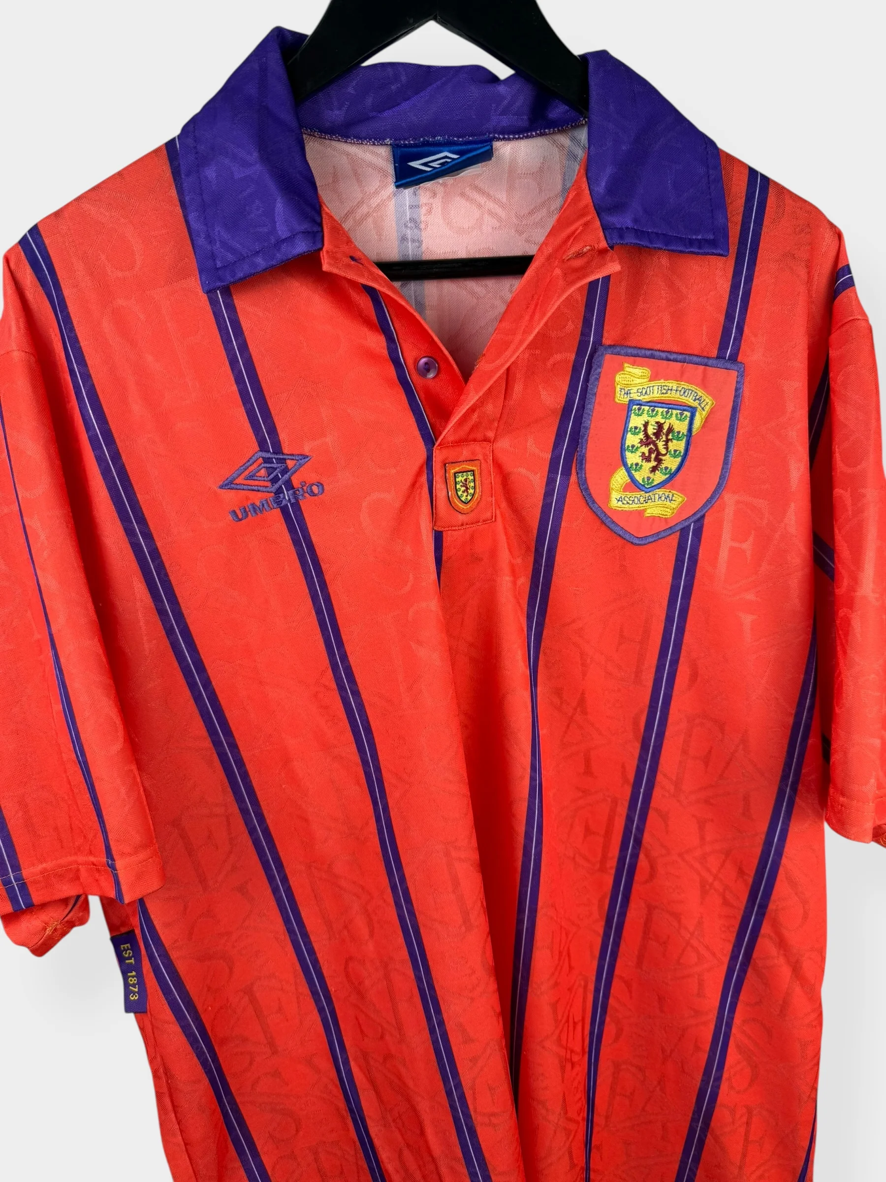 1993-95 SCOTLAND AWAY SHIRT XL - Image 3