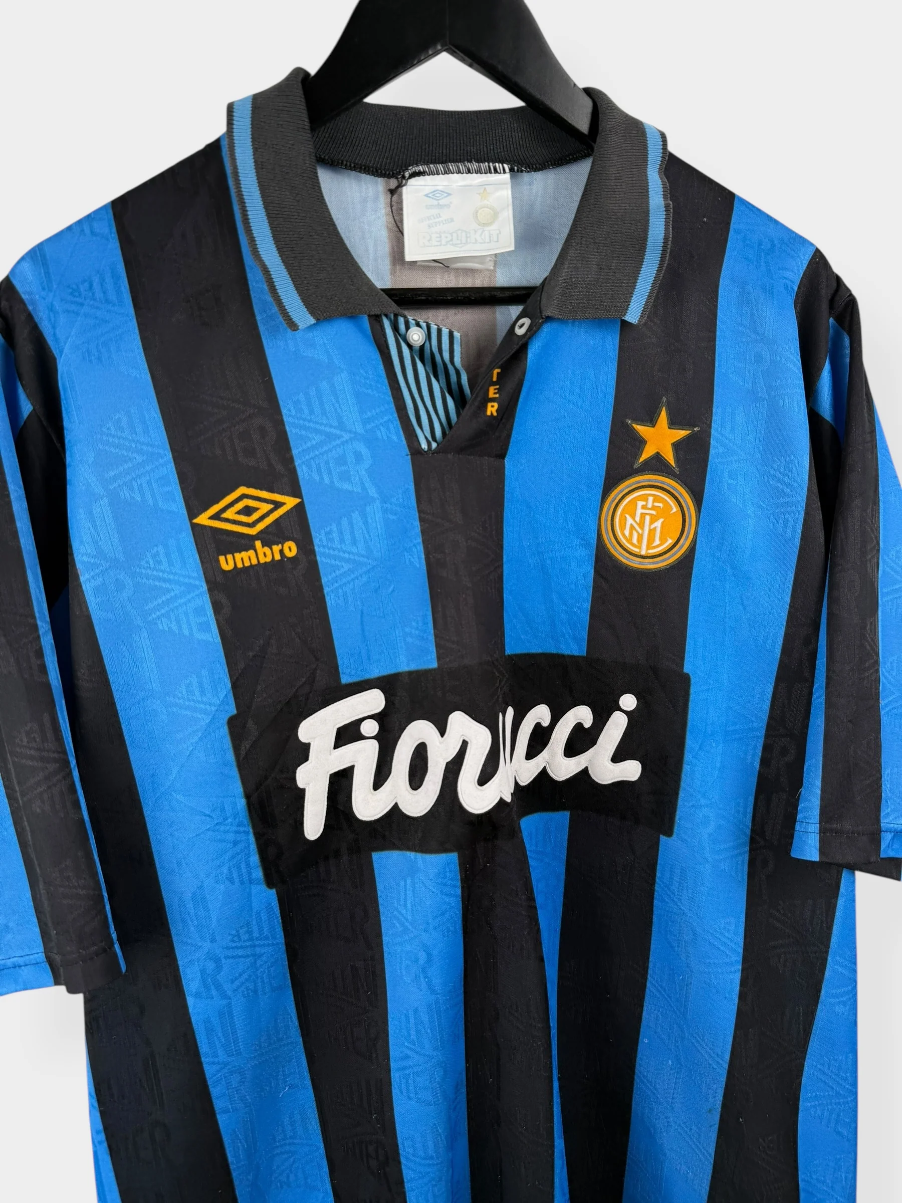 1994-95 INTER MILAN HOME SHIRT XXL - Image 3