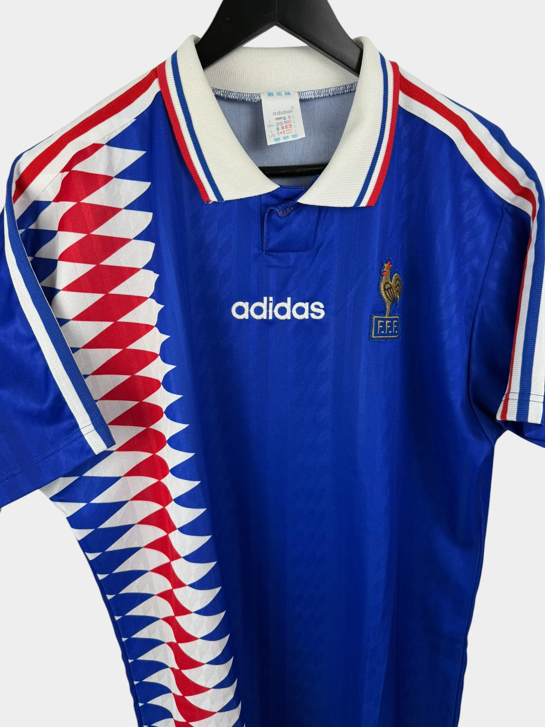 1994-96 FRANCE HOME SHIRT L - Image 3
