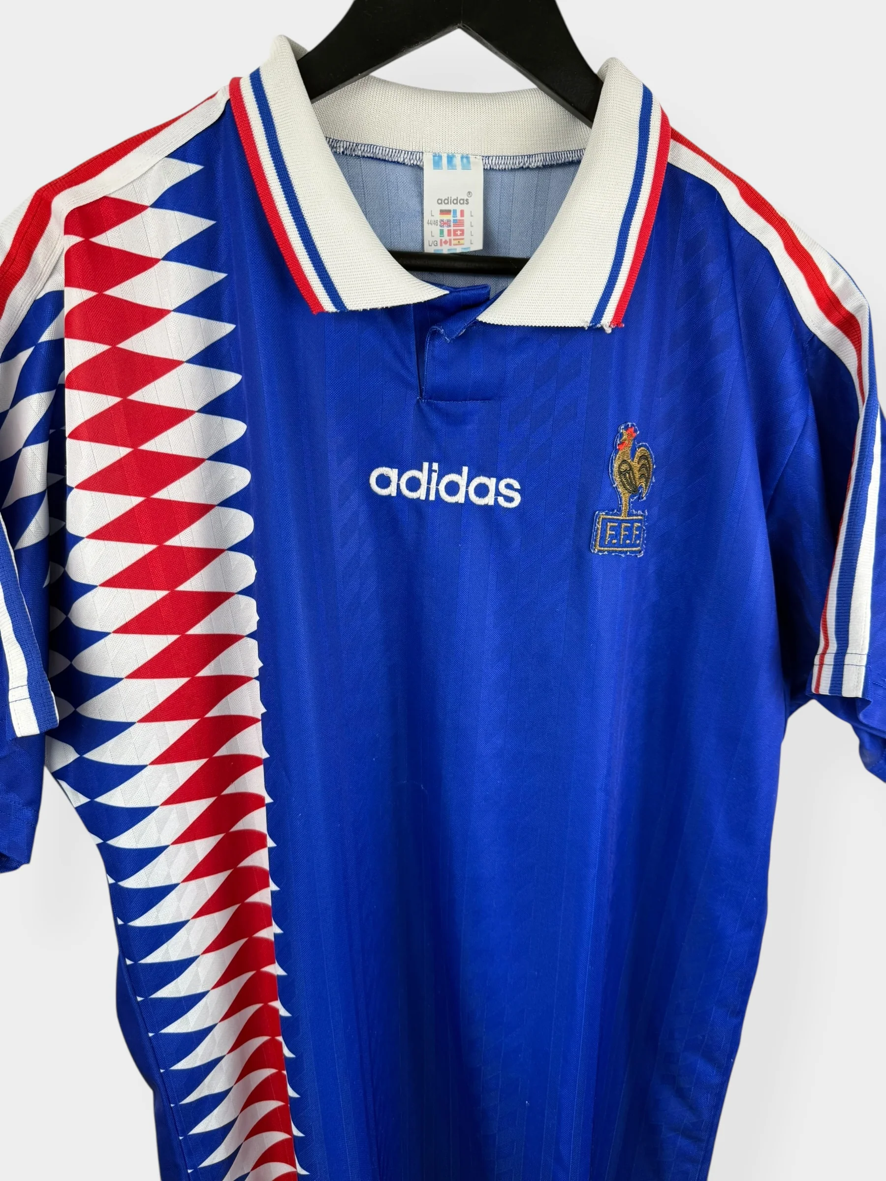 1994-96 FRANCE HOME SHIRT L - Image 3
