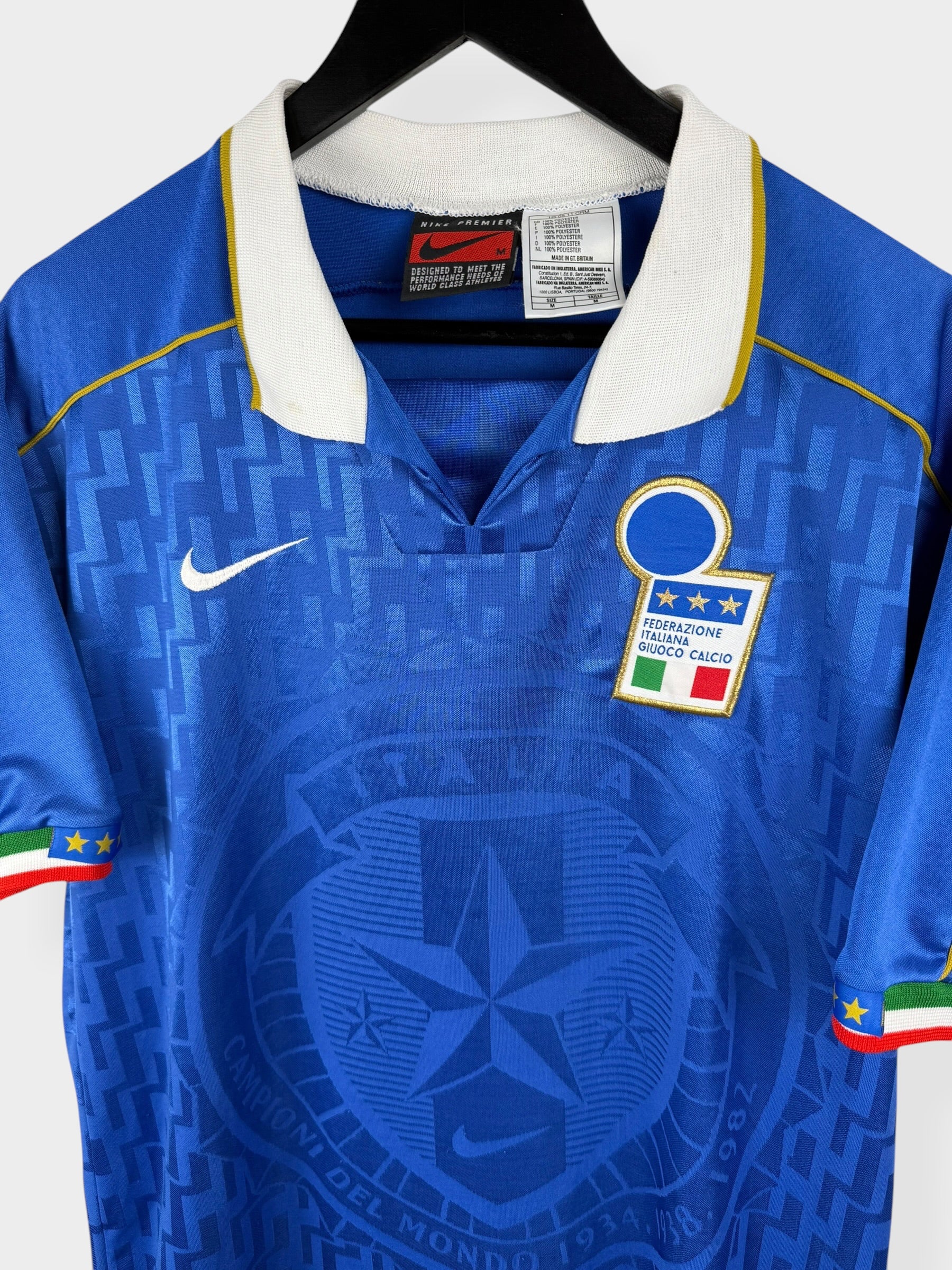 1994-96 ITALY HOME SHIRT M - Image 4