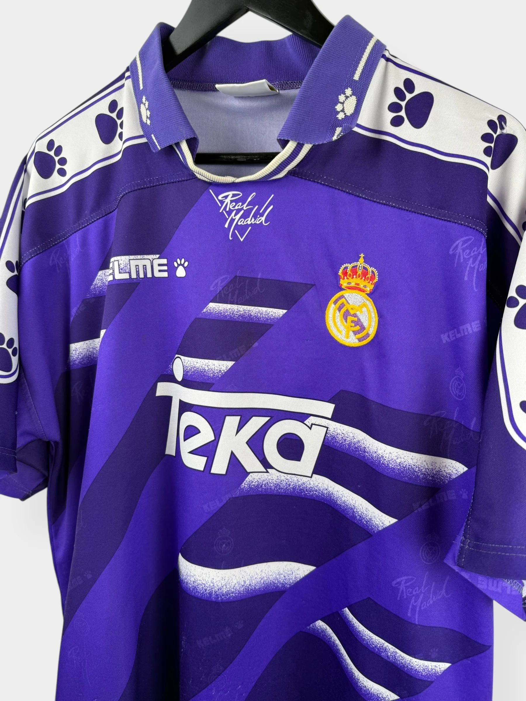 1994-96 REAL MADRID AWAY SHIRT XL - Image 4