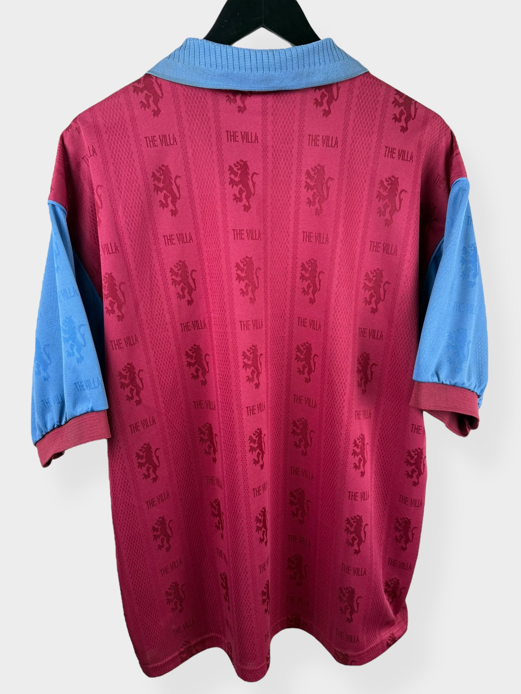 1995-97 ASTON VILLA HOME SHIRT XL - Image 2