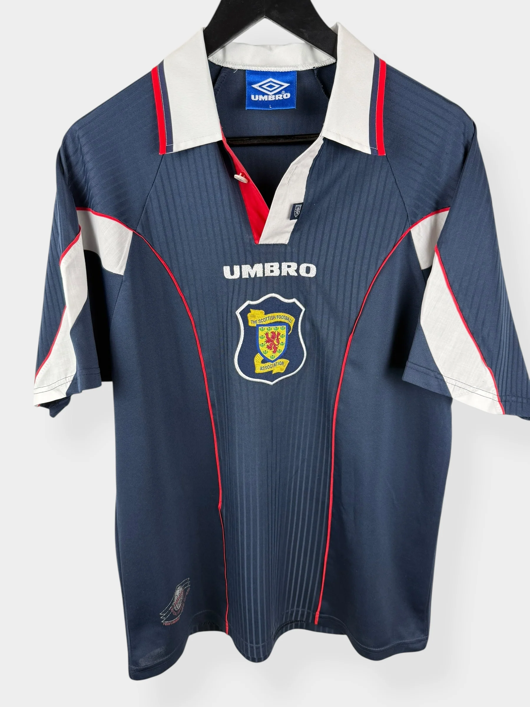1996-1998 SCOTLAND HOME SHIRT L