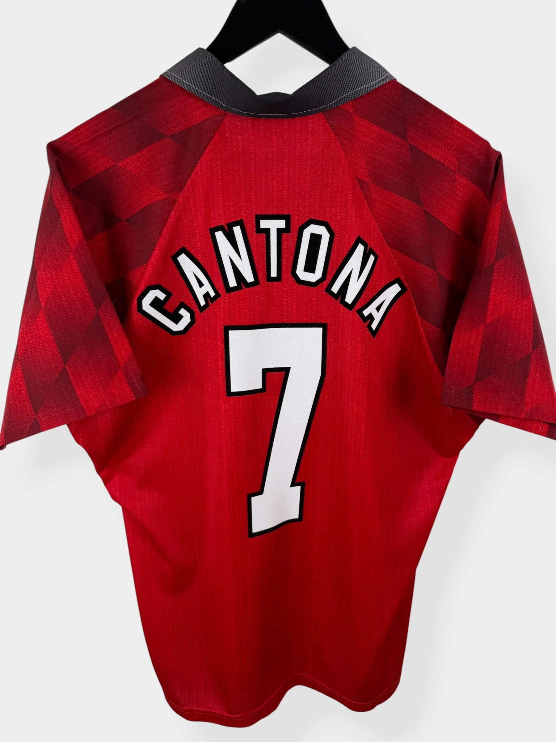 1996-97 MANCHESTER UNITED HOME SHIRT CANTONA #7 M
