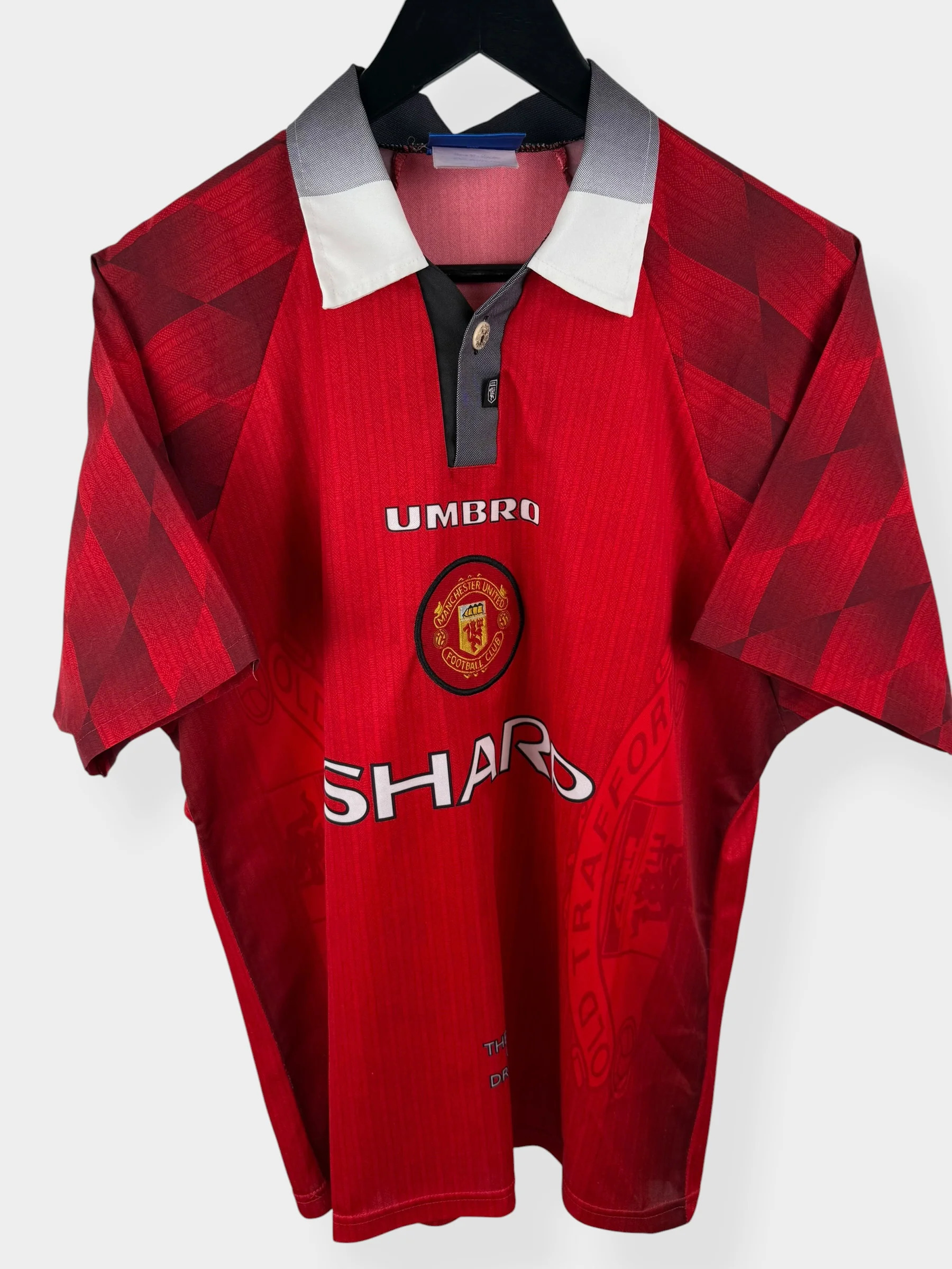 1996-97 MANCHESTER UNITED HOME SHIRT CANTONA #7 M - Image 2