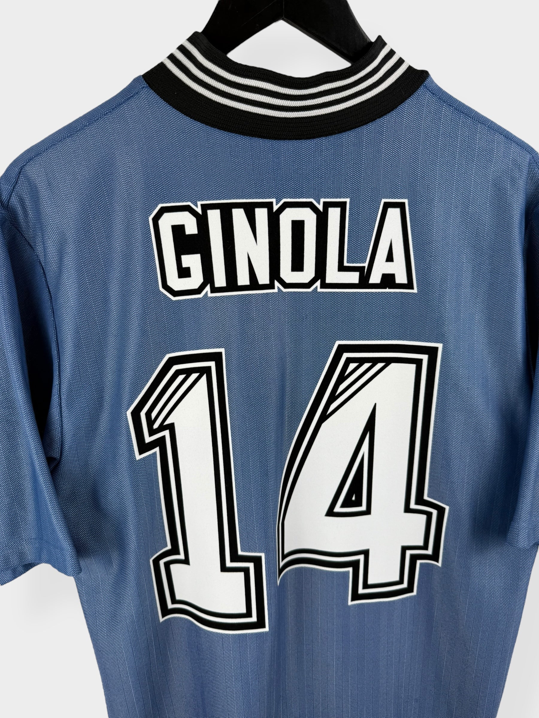 1996-97 NEWCASTLE UNITED AWAY SHIRT GINOLA #14 M - Image 3