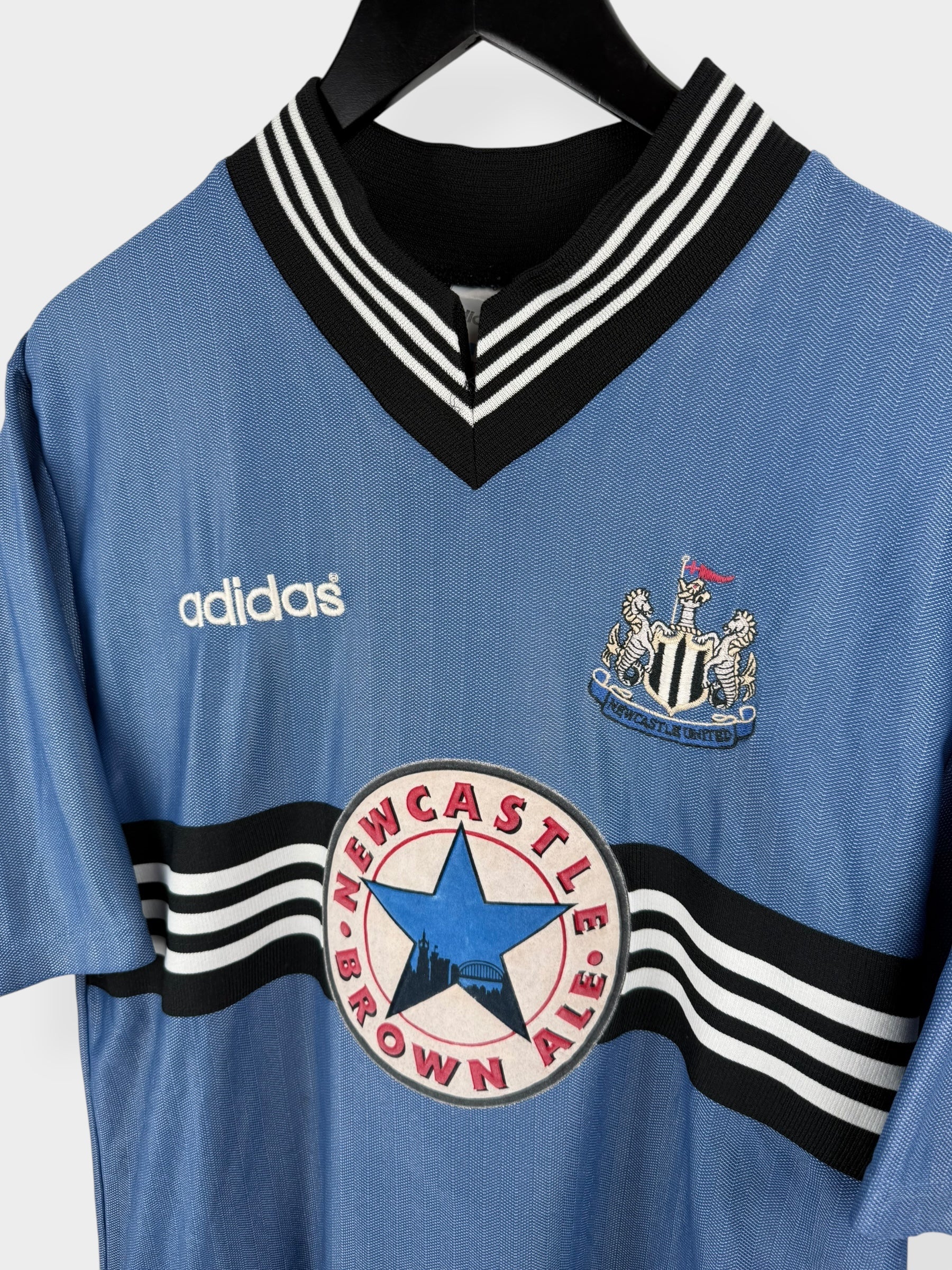 1996-97 NEWCASTLE UNITED AWAY SHIRT GINOLA #14 M - Image 4