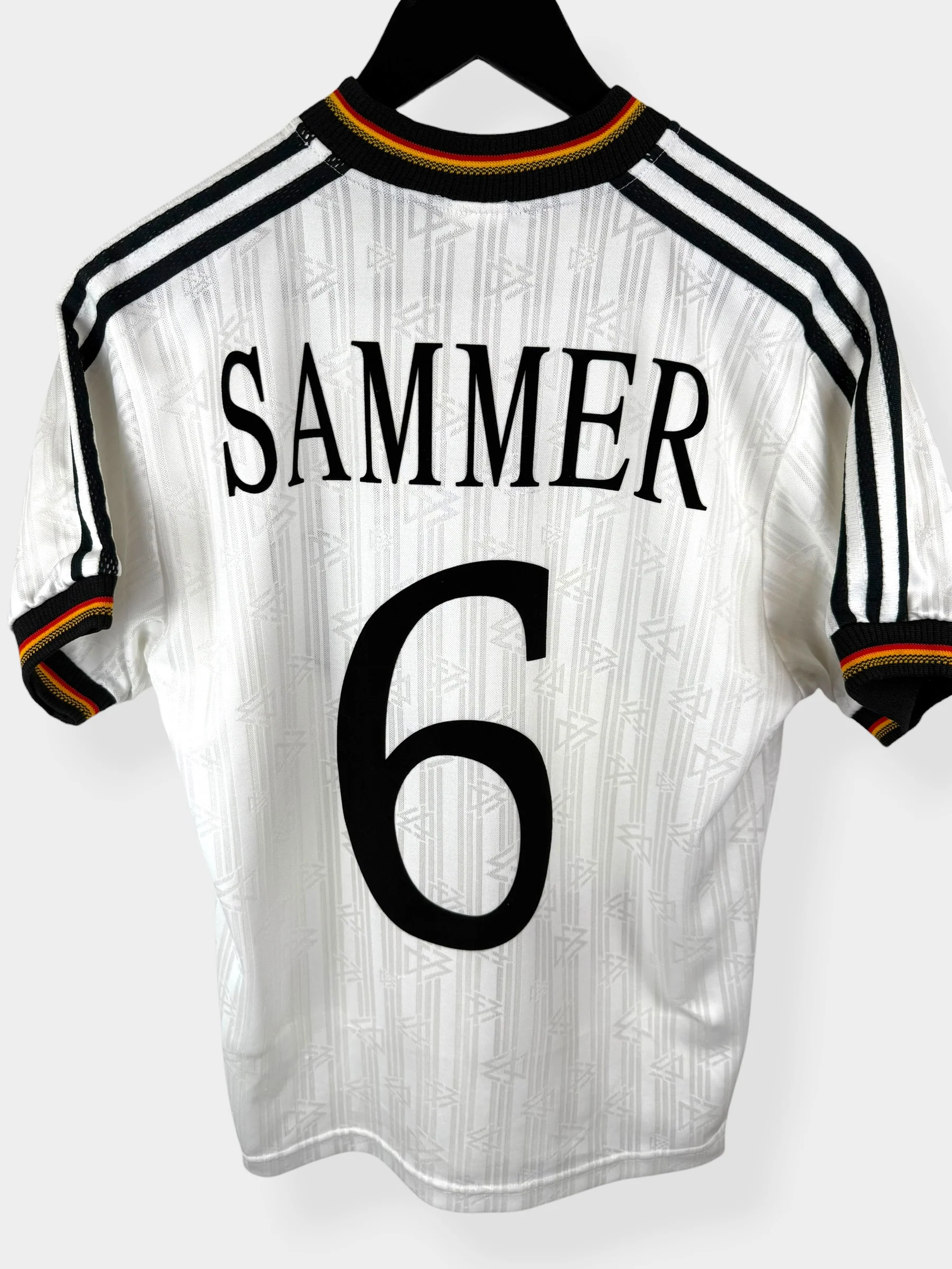 1996-98 GERMANY HOME SHIRT SAMMER #6 S