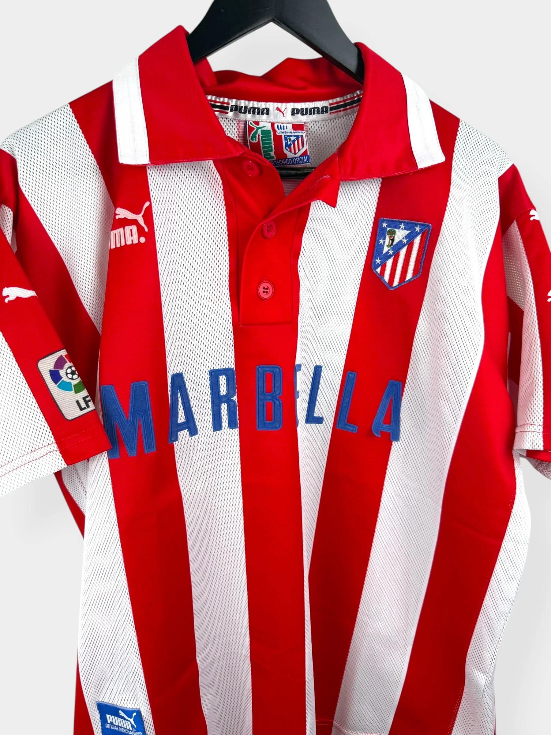 1997-98 ATLETICO MADRID HOME SHIRT M - Image 3