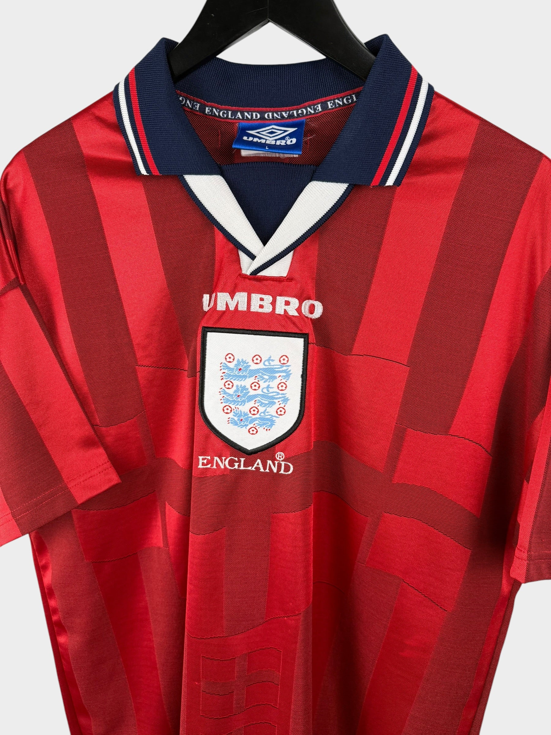 1997-99 ENGLAND AWAY SHIRT L - Image 4