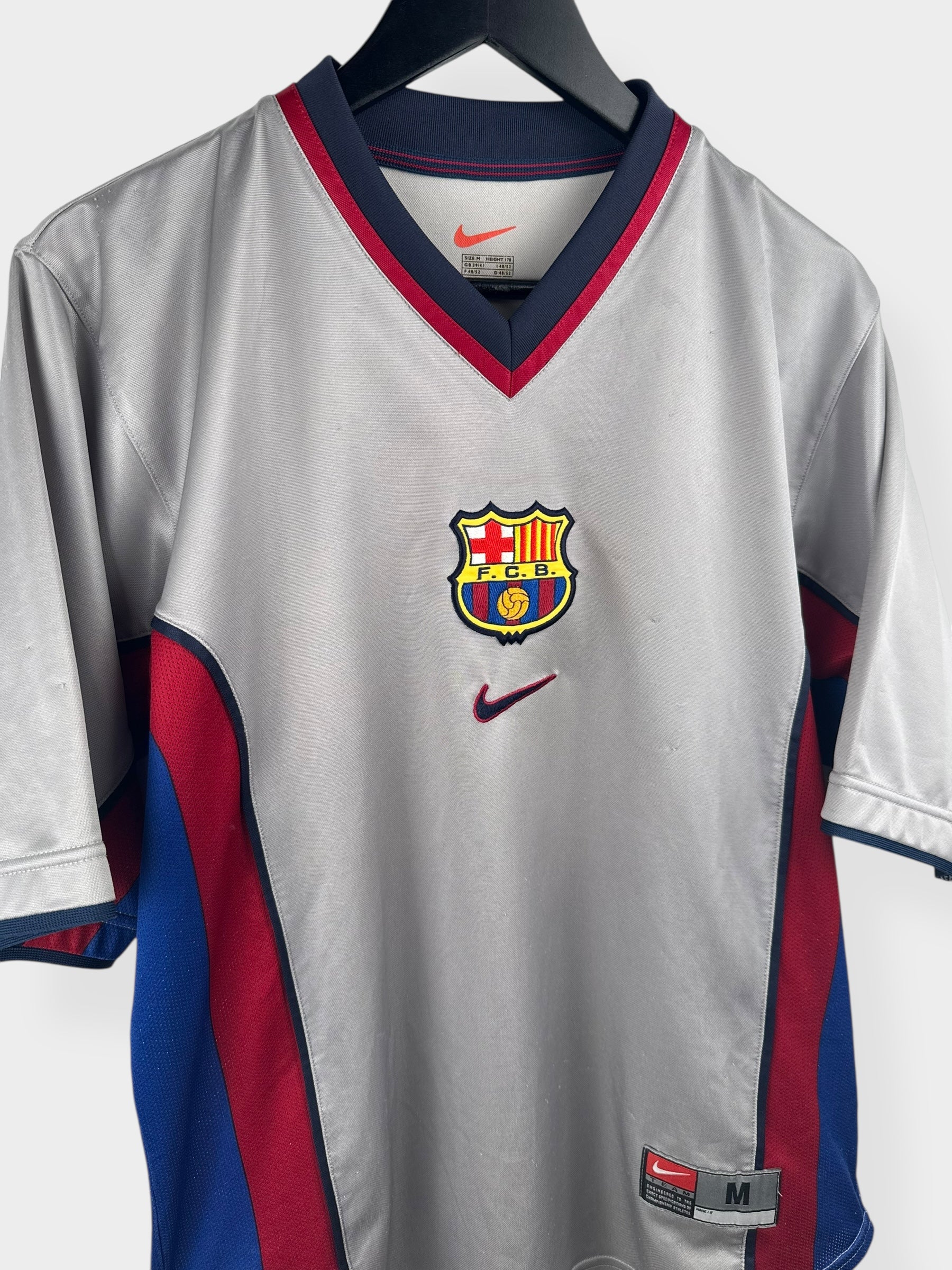 1998-00 BARCELONA AWAY SHIRT M - Image 3