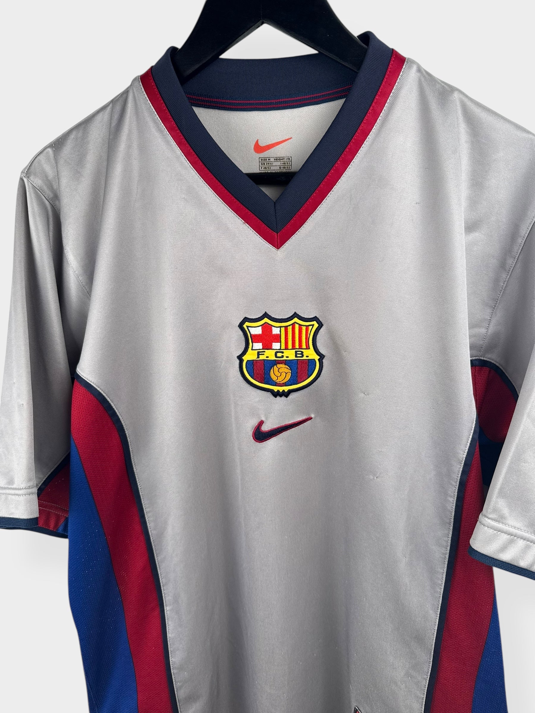 1998-00 BARCELONA AWAY SHIRT M - Image 4
