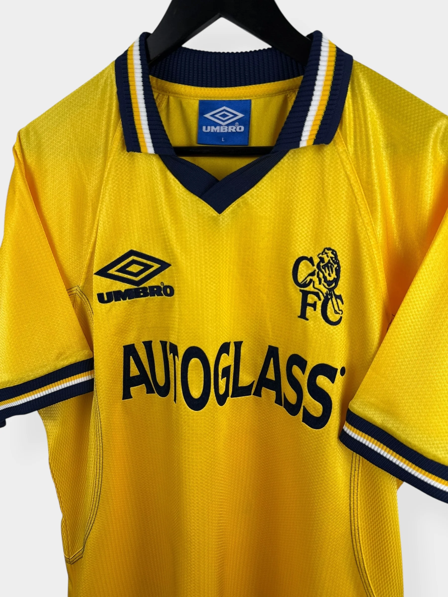 1998-00 CHELSEA THIRD SHIRT DESCHAMPS #7 L - Image 4