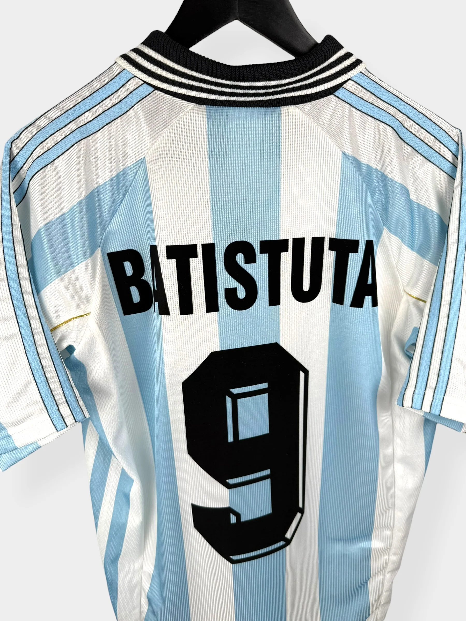1998-99 ARGENTINA HOME SHIRT BATISTUTA #9 S - Image 3