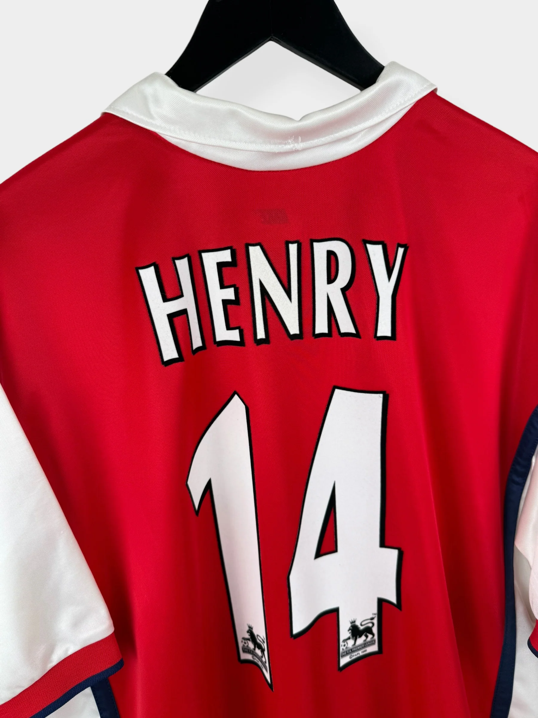 1998-99 ARSENAL HOME SHIRT HENRY #14 XL - Image 3