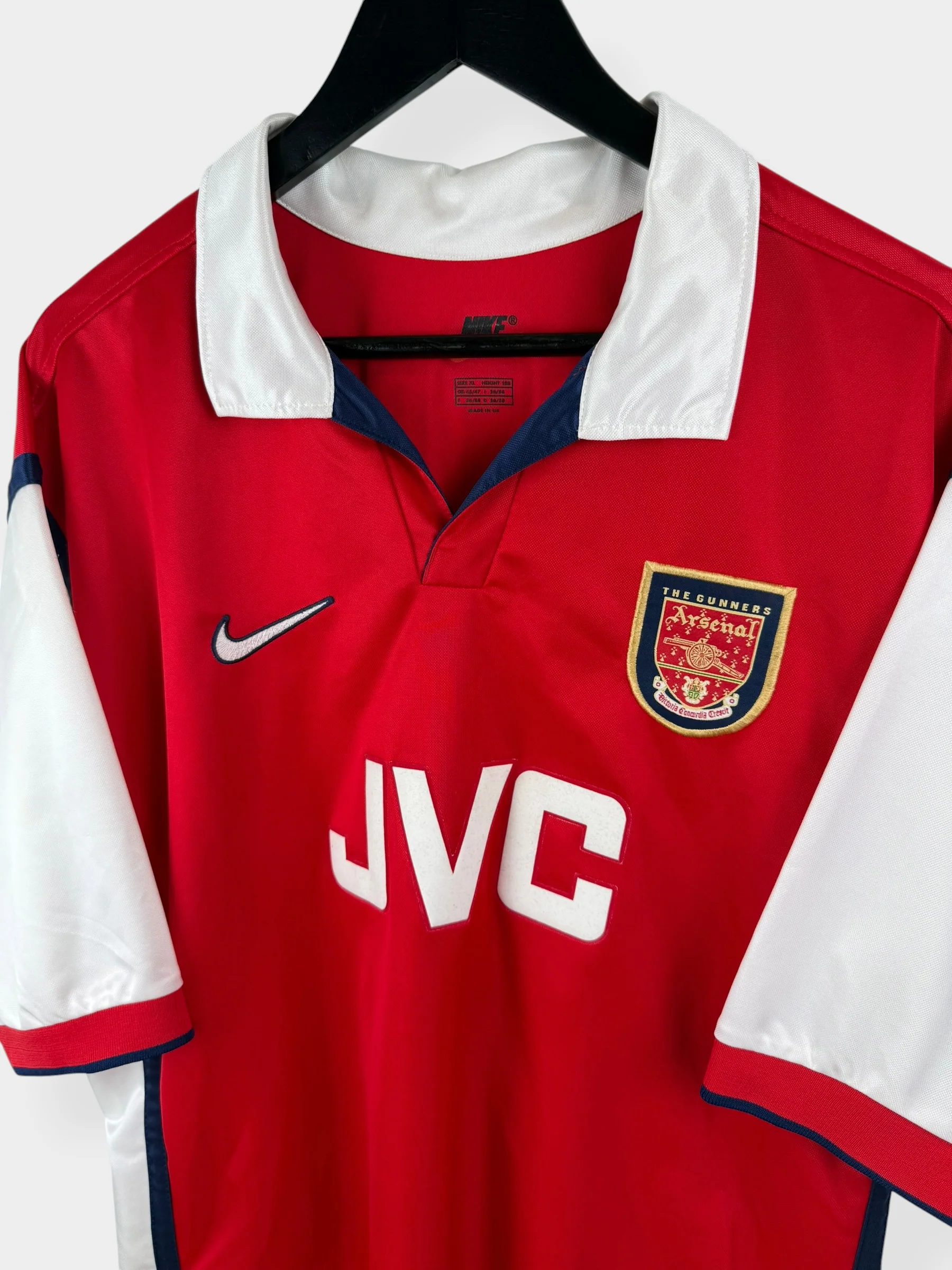 1998-99 ARSENAL HOME SHIRT HENRY #14 XL - Image 4