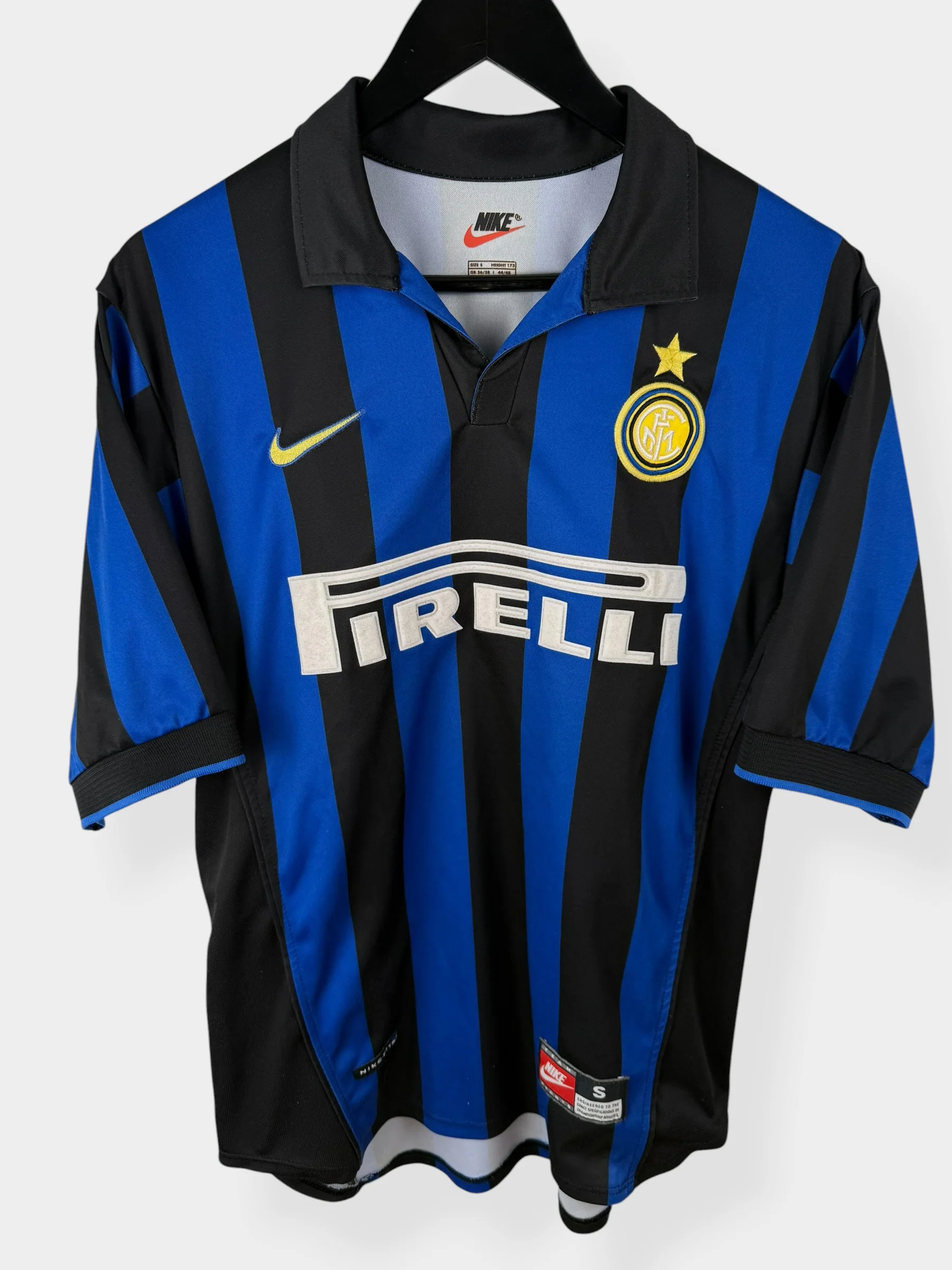 1998-99 INTER MILAN HOME SHIRT RONALDO #9 S - Image 2