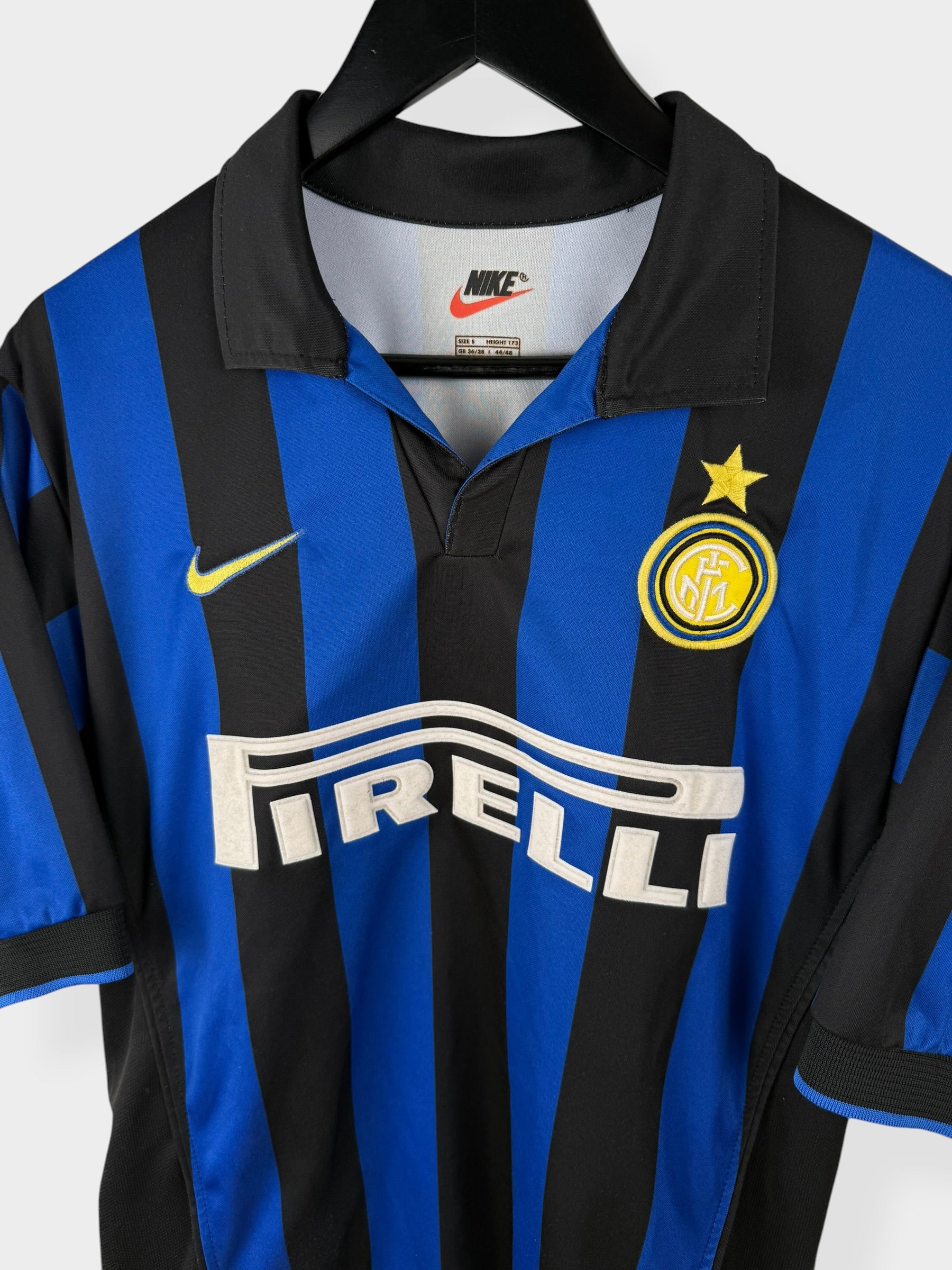 1998-99 INTER MILAN HOME SHIRT RONALDO #9 S - Image 4
