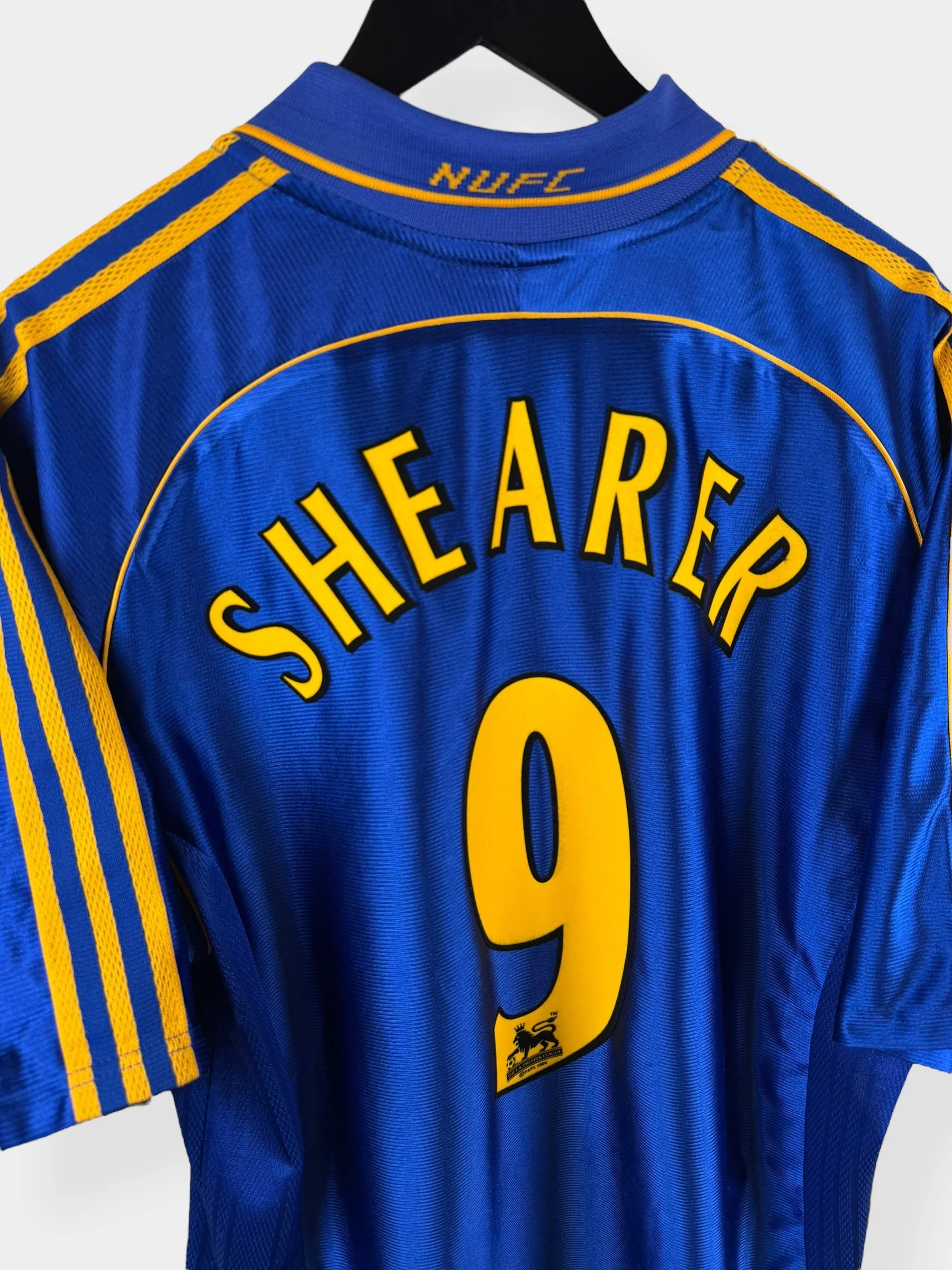 1998-99 NEWCASTLE UNITED AWAY SHIRT SHEARER #9 XL - Image 3