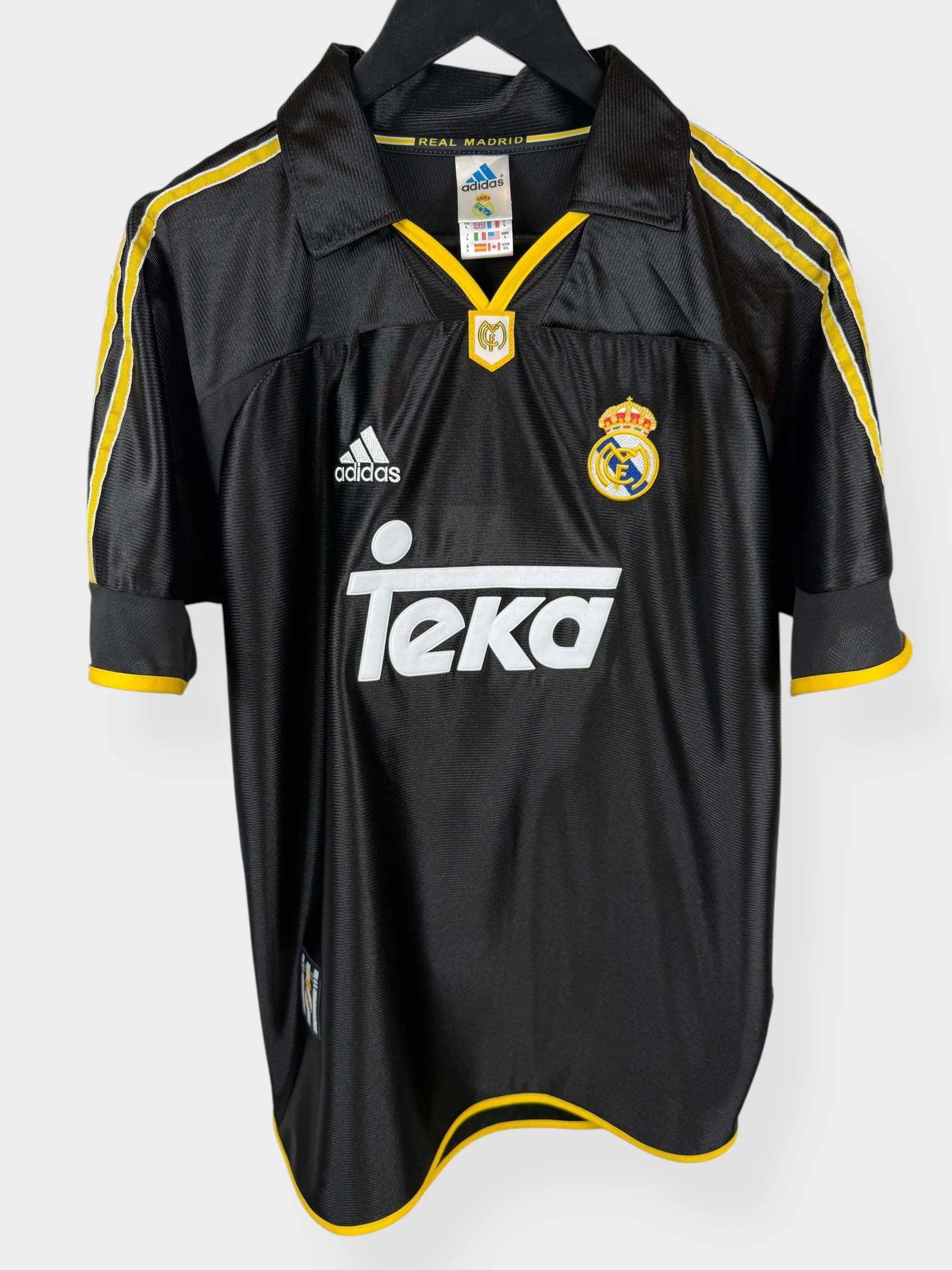 1999-00 REAL MADRID AWAY SHIRT SEEDORF #10 L - Image 2