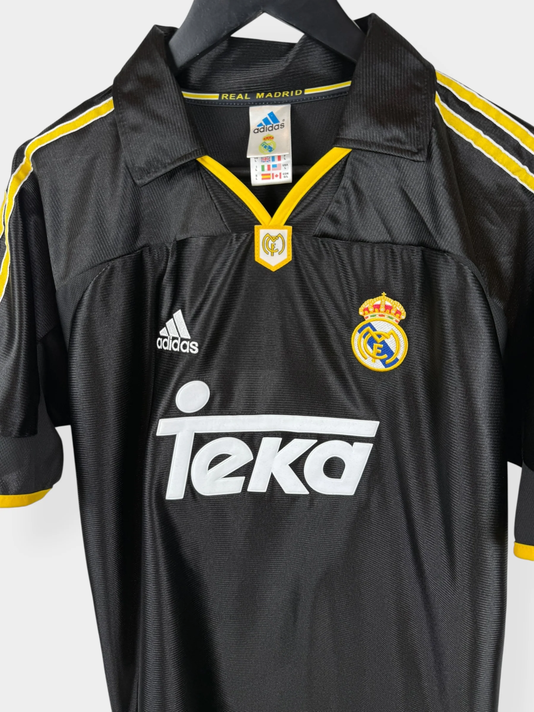 1999-00 REAL MADRID AWAY SHIRT SEEDORF #10 L - Image 4