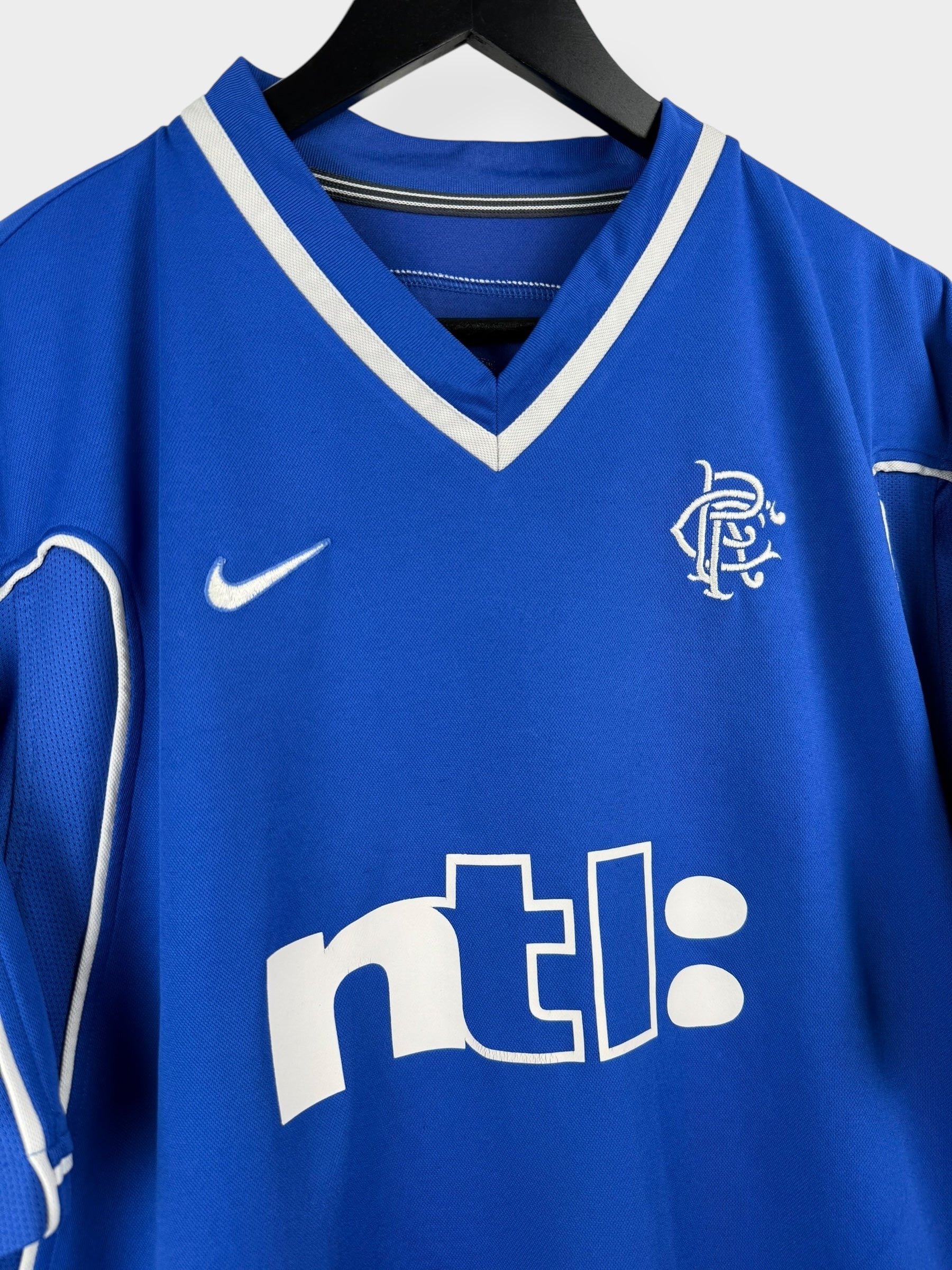 1999-01 RANGERS HOME SHIRT L - Image 3
