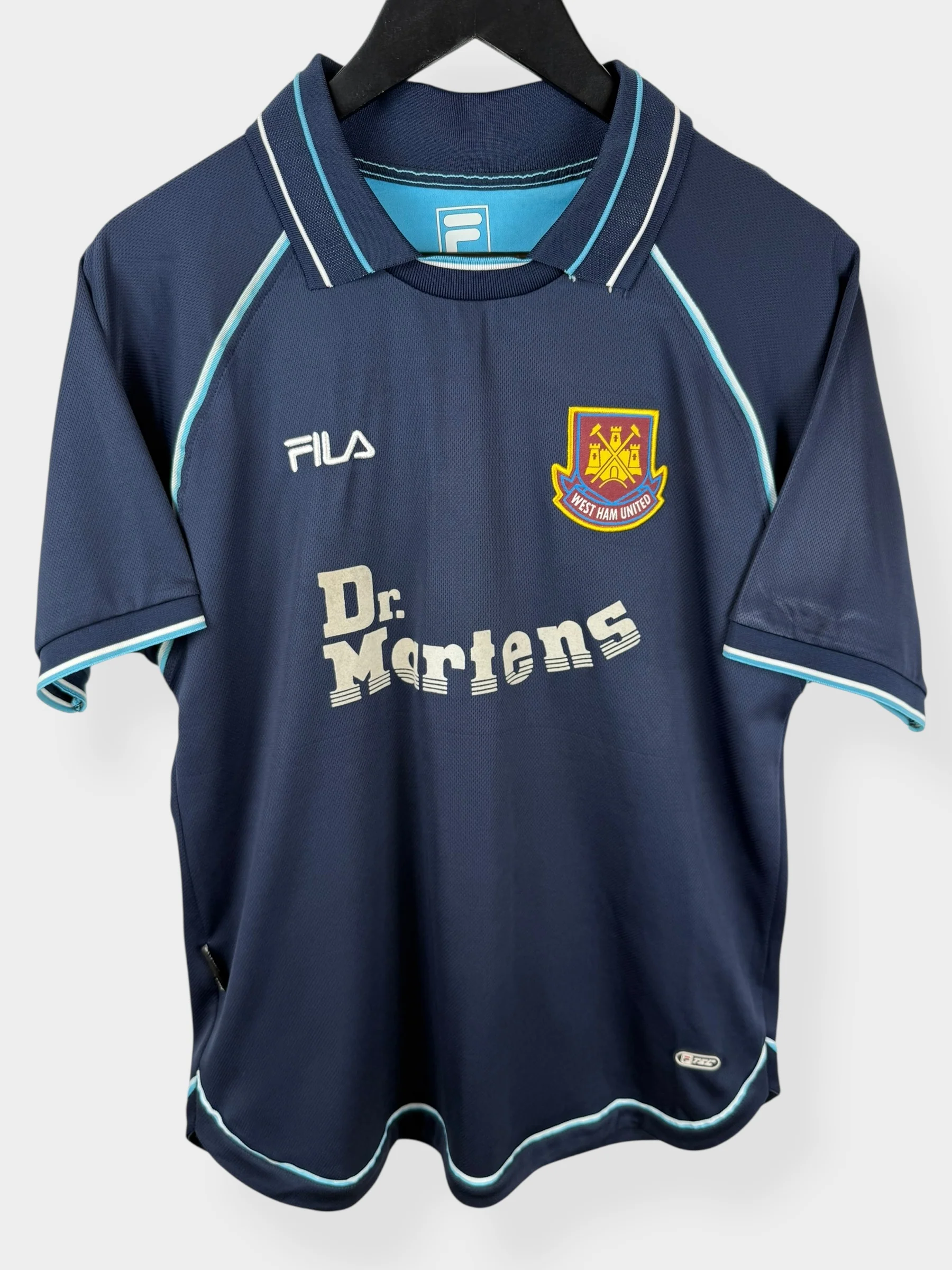 1999-01 WEST HAM UNITED AWAY SHIRT DI CANIO #10 M - Image 2