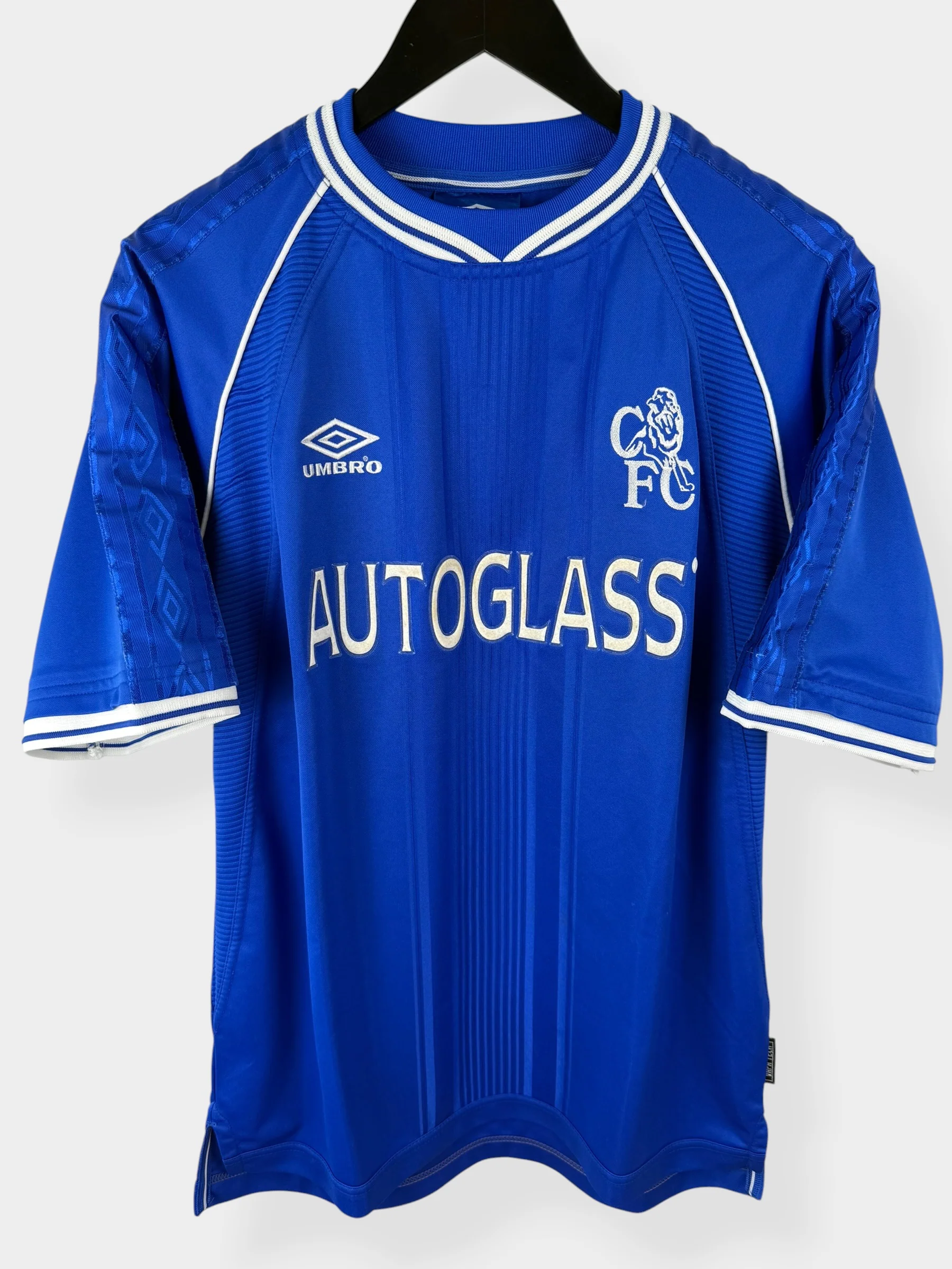 2000-01 CHELSEA HOME SHIRT ZOLA #25 L - Image 2