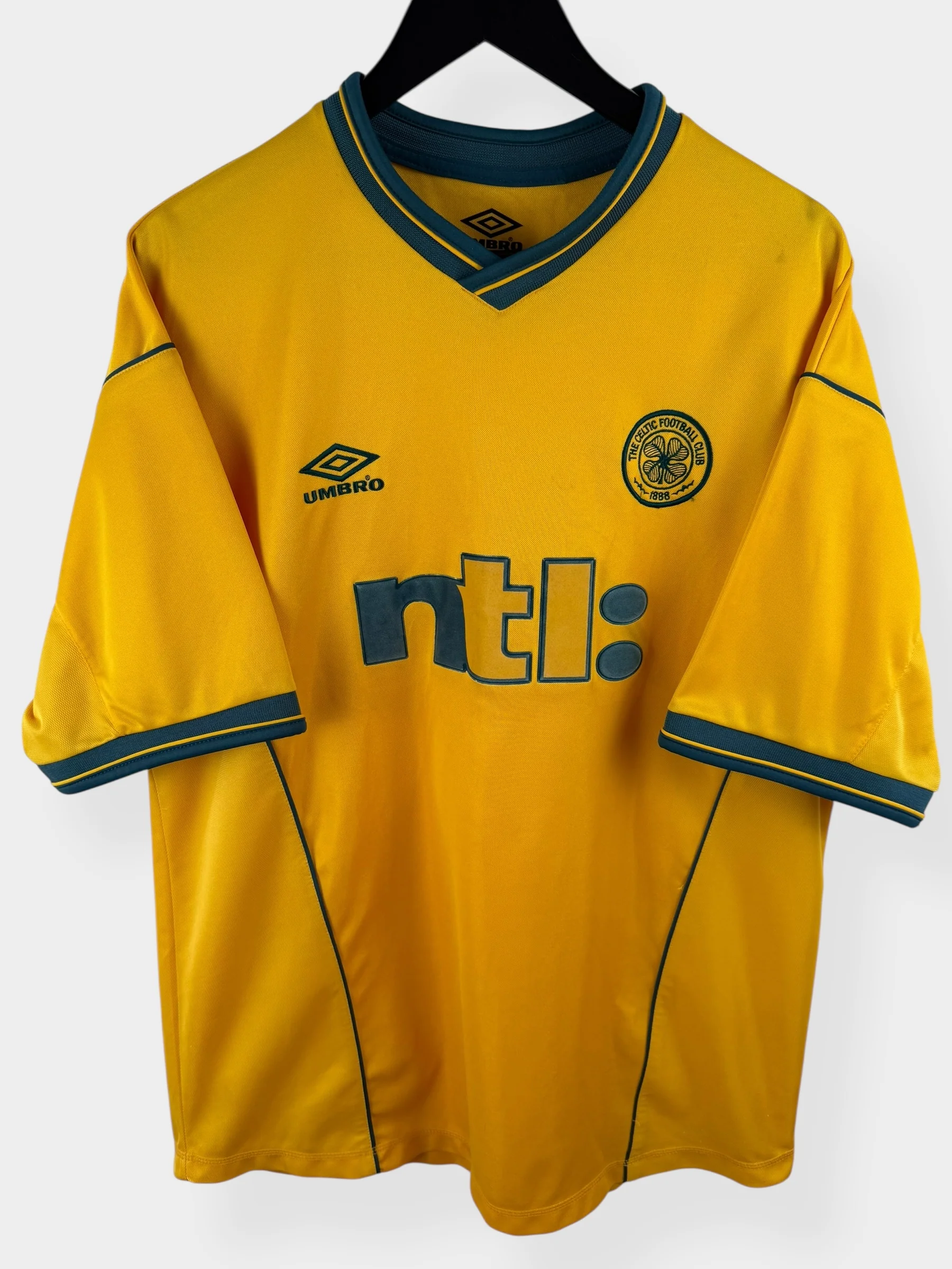 2000-02 CELTIC AWAY SHIRT XL