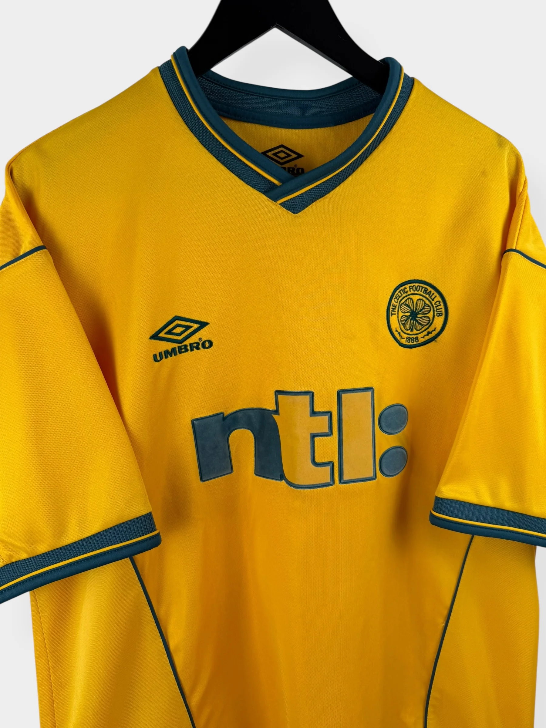 2000-02 CELTIC AWAY SHIRT XL - Image 3