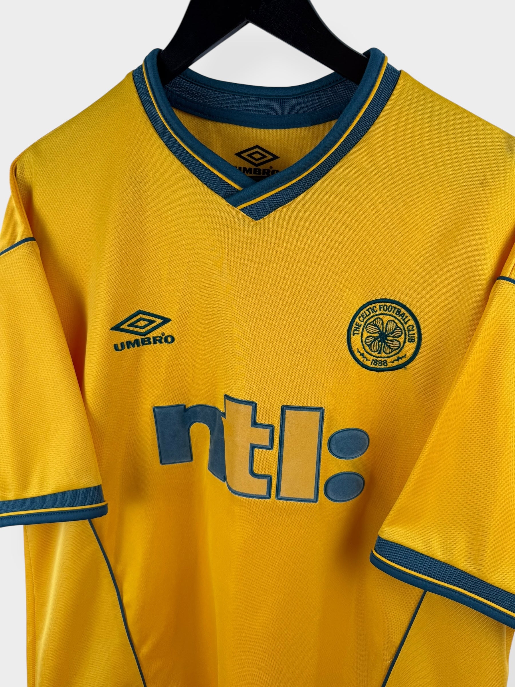 2000-02 CELTIC AWAY SHIRT XL - Image 4