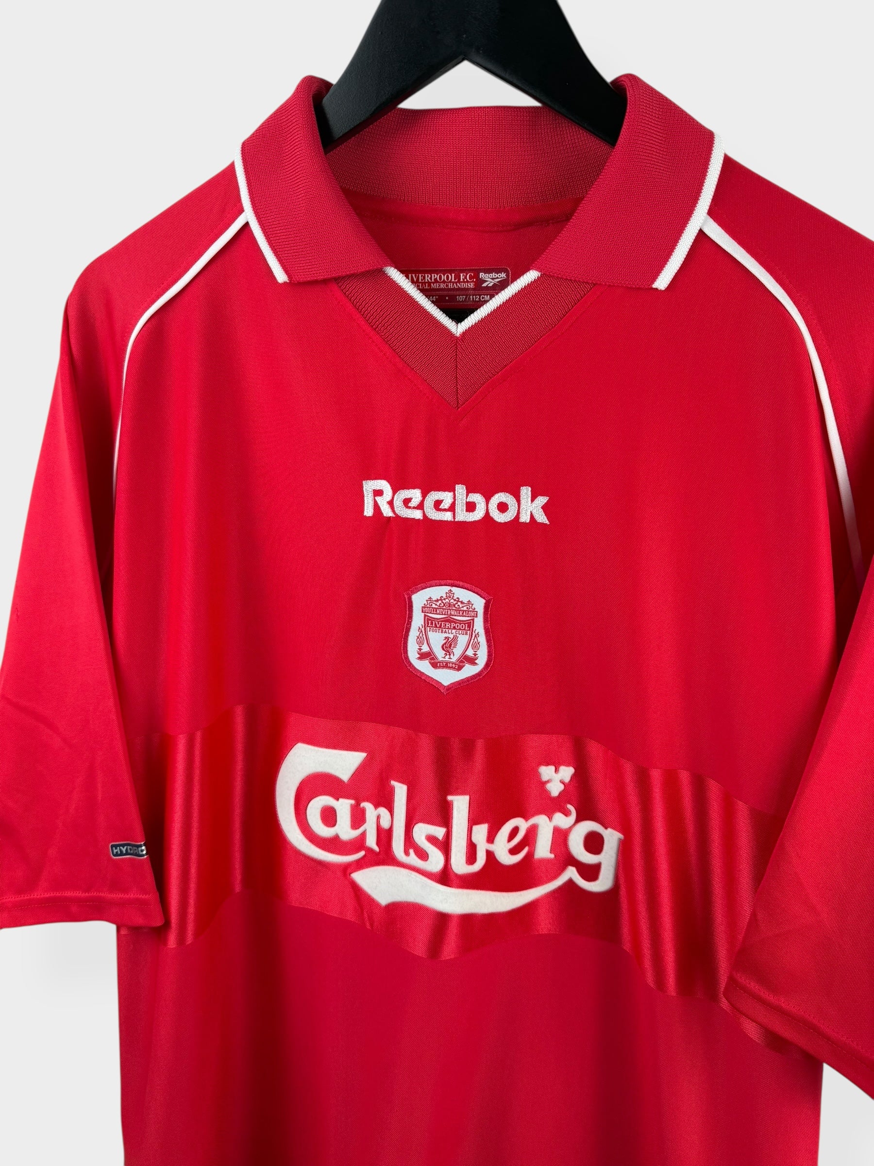 2000-02 LIVERPOOL HOME SHIRT LITMANEN #37 L - Image 4
