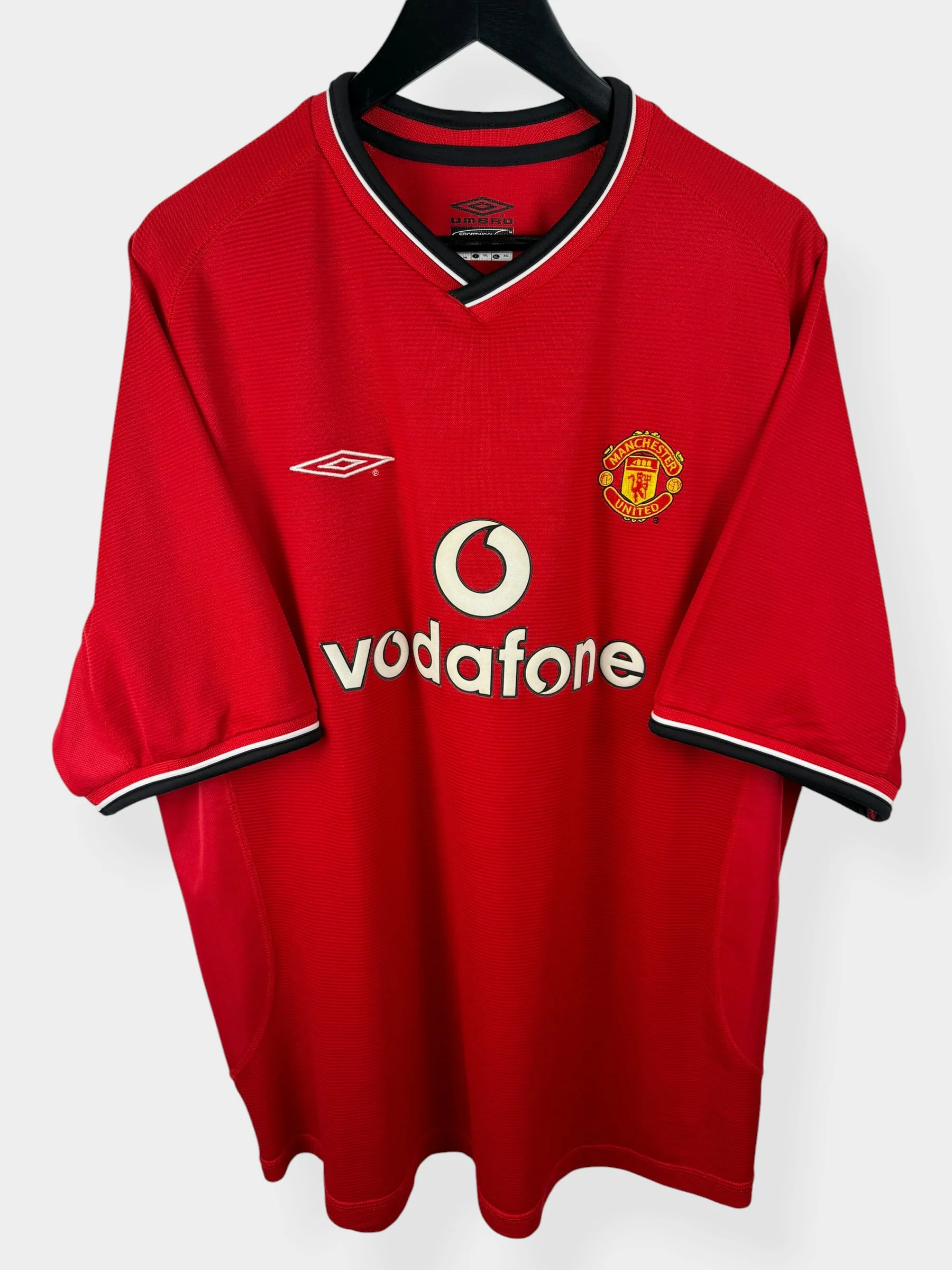 2000-02 MANCHESTER UNITED HOME SHIRT VERON #4 XXL - Image 2