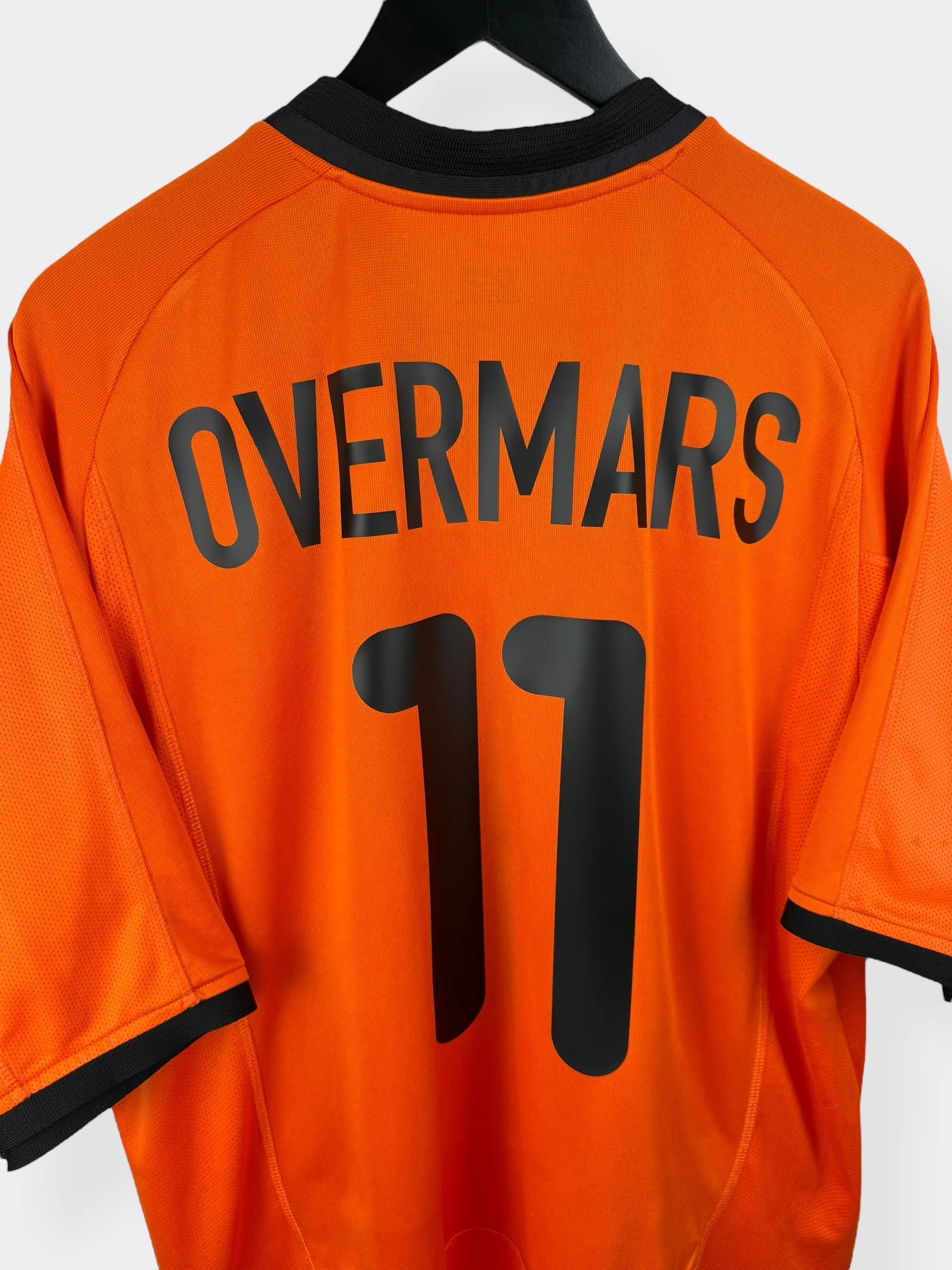 2000-02 NETHERLANDS HOME SHIRT OVERMARS #11 XL - Image 3