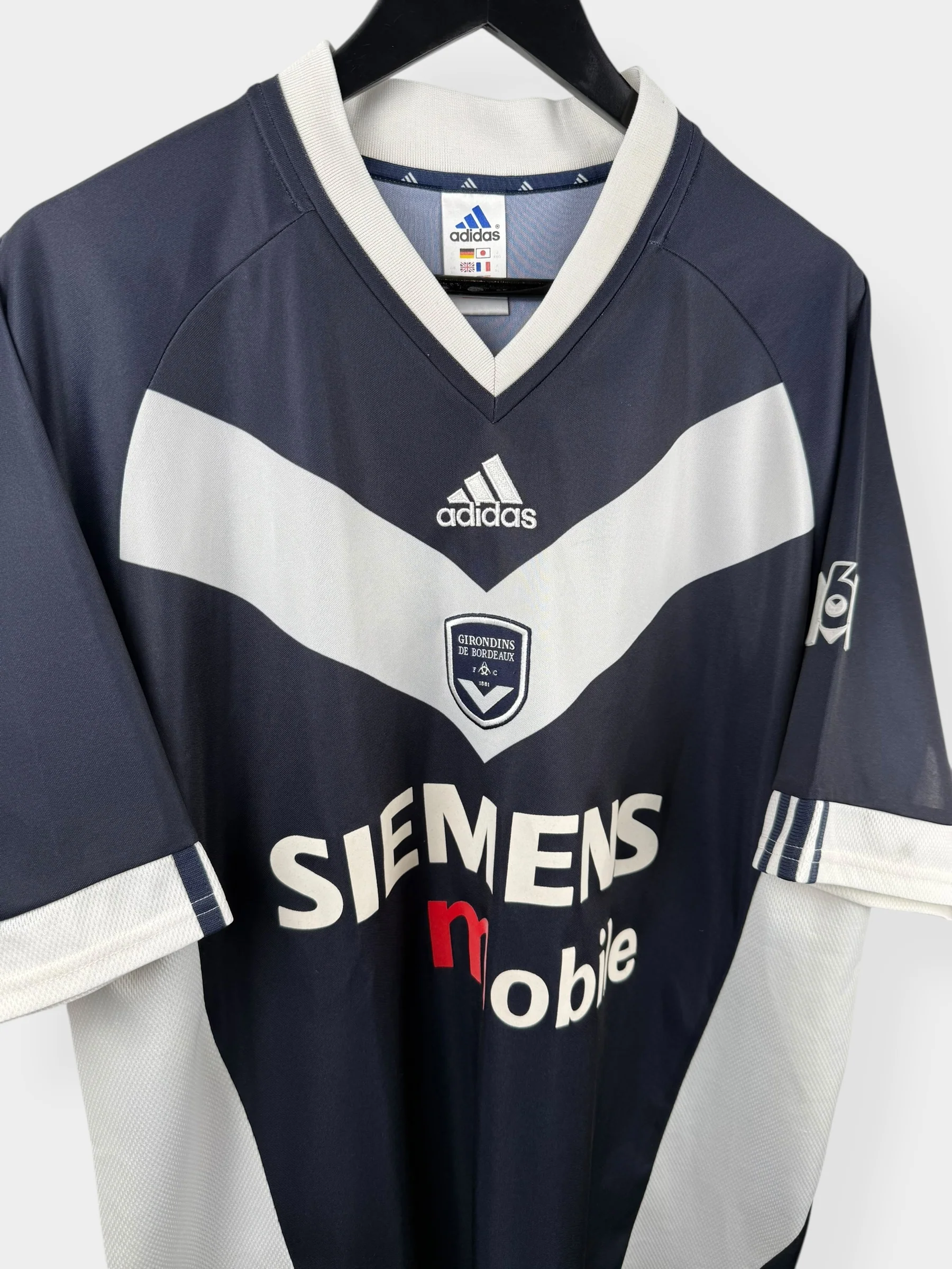 2001-02 BORDEAUX HOME SHIRT L - Image 3