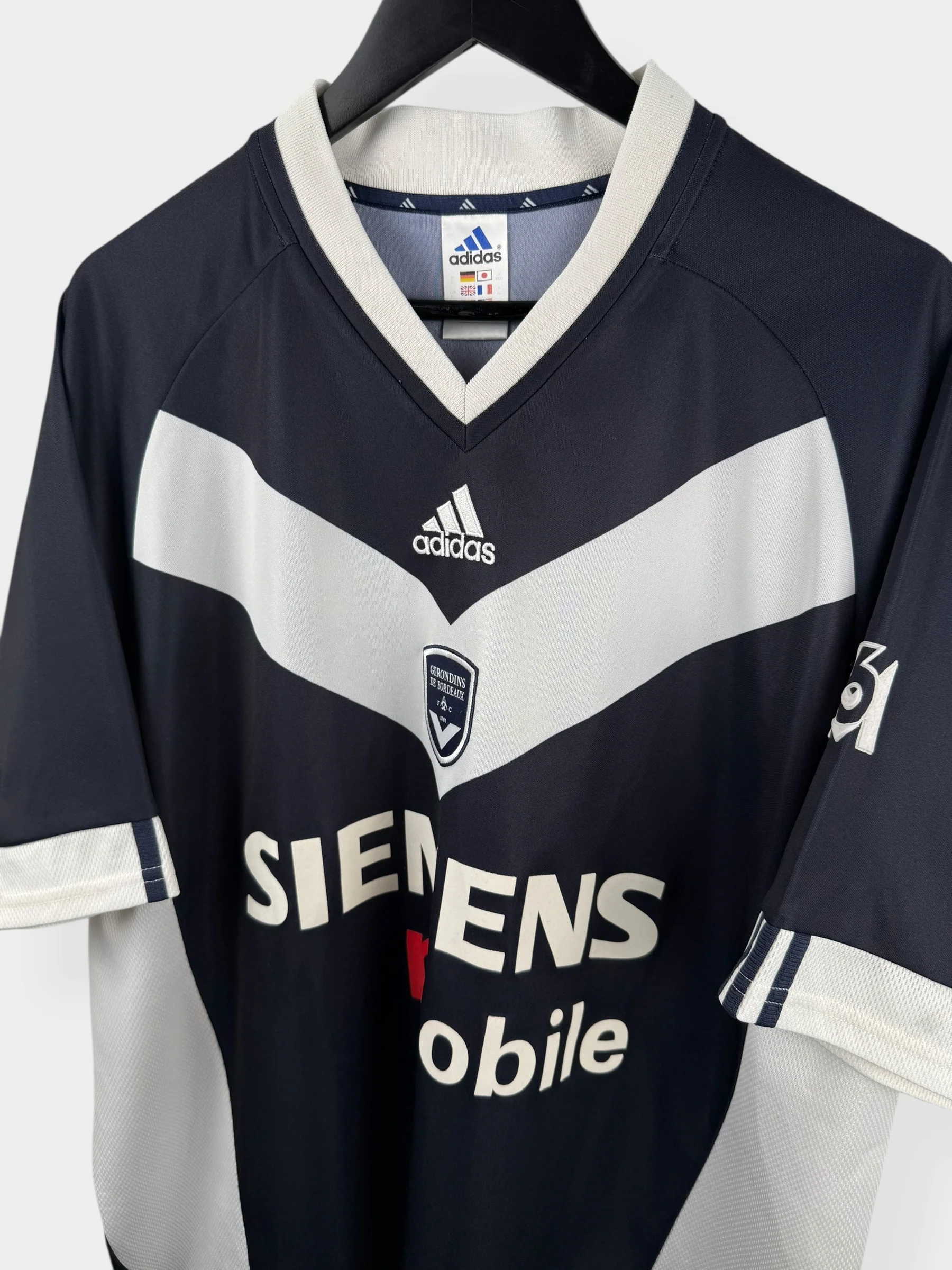 2001-02 BORDEAUX HOME SHIRT L - Image 4